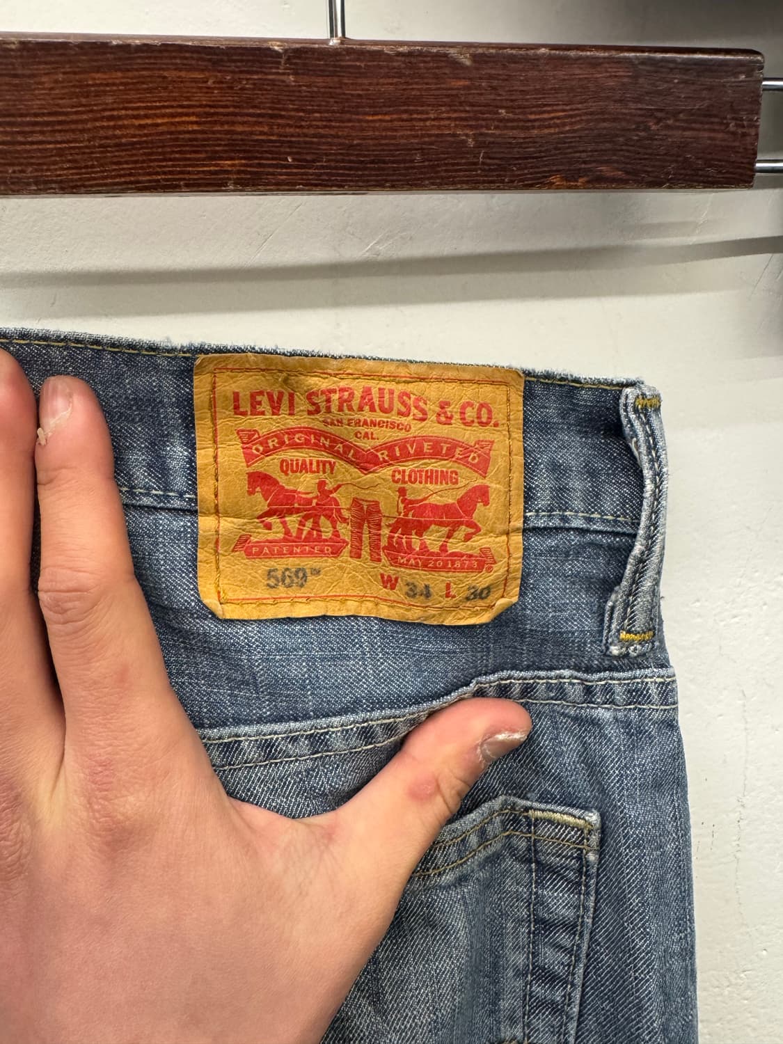 00‘s Levi’s 569 Loose Straight 상품이미지6