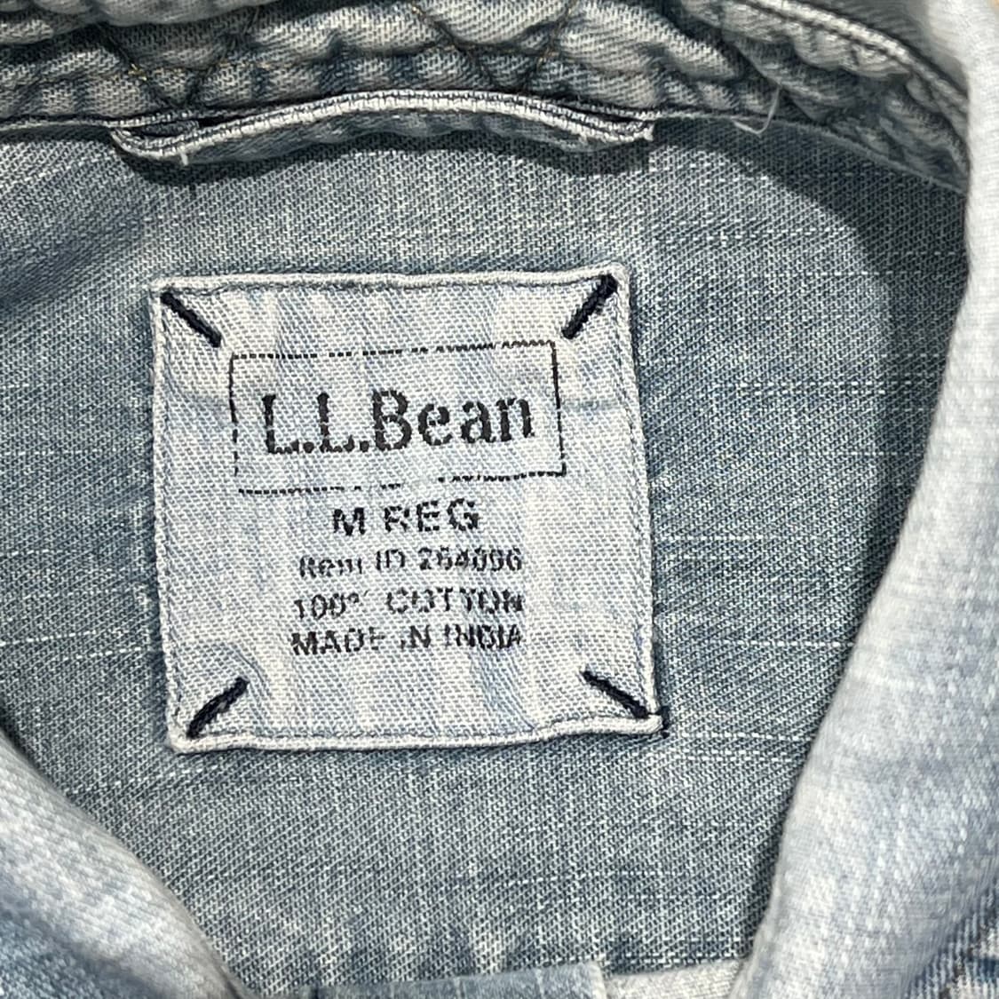 엘엘빈 워크 데님셔츠 s10513 상품이미지5