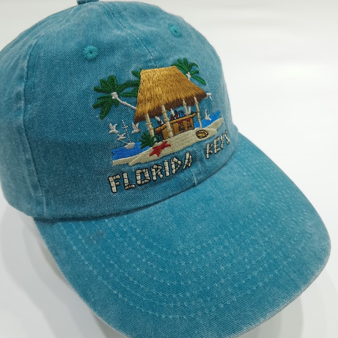 Florida Keys 빈티지 워시드 볼캡 P1475 상품이미지1