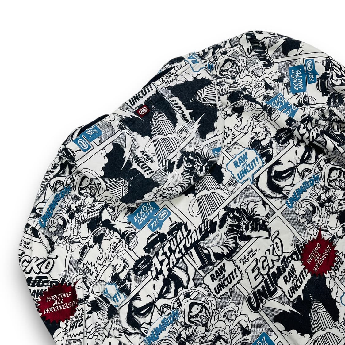 에코 언리미티드 00s 올드스쿨 코믹스 카툰 힙합 후디 집업 상품이미지4