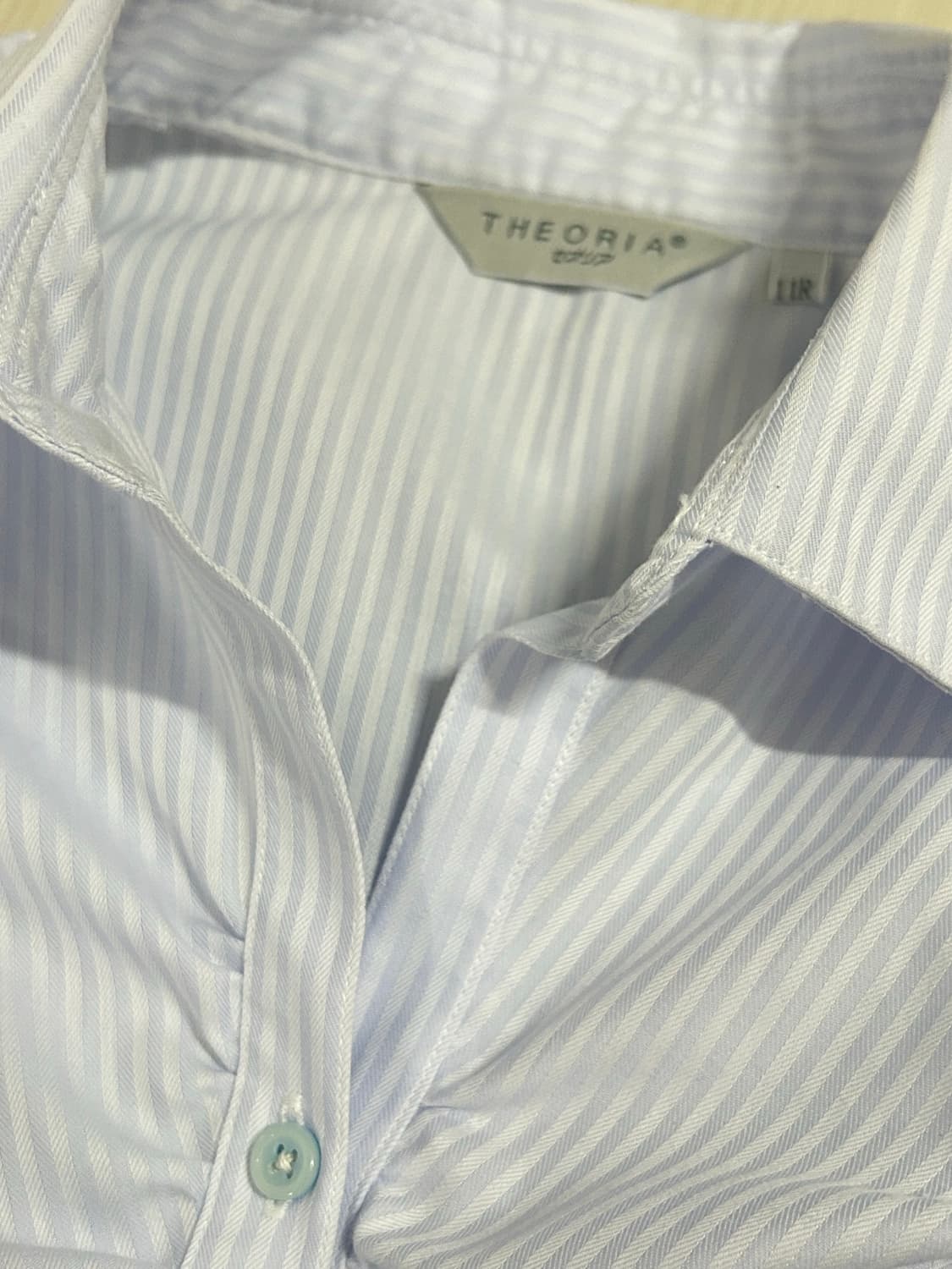 Theoria 긱시크 셔링 스트라이프 셔츠 상품이미지2
