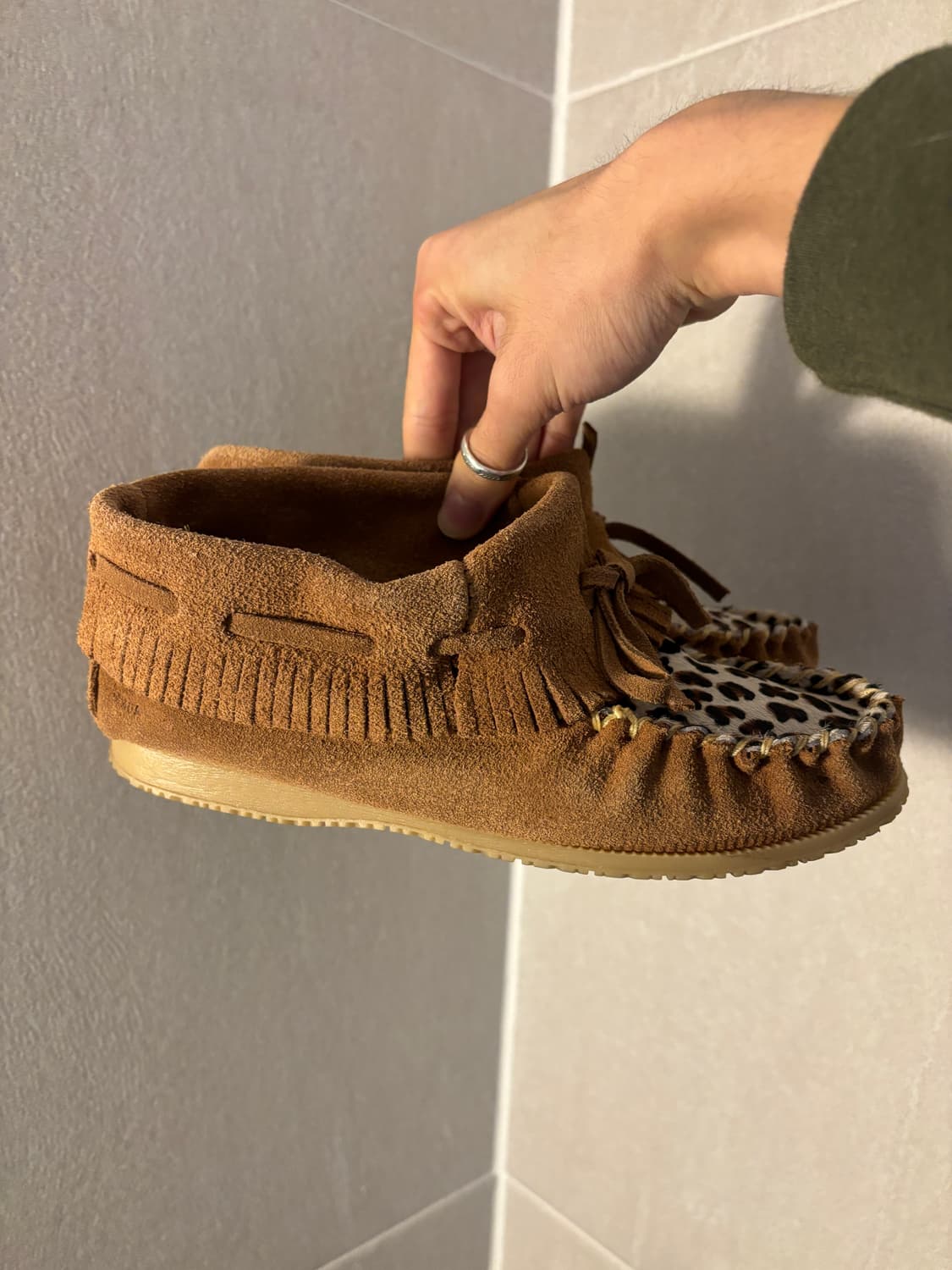 Amimoc milkfed 레오파드 모카신 상품이미지4