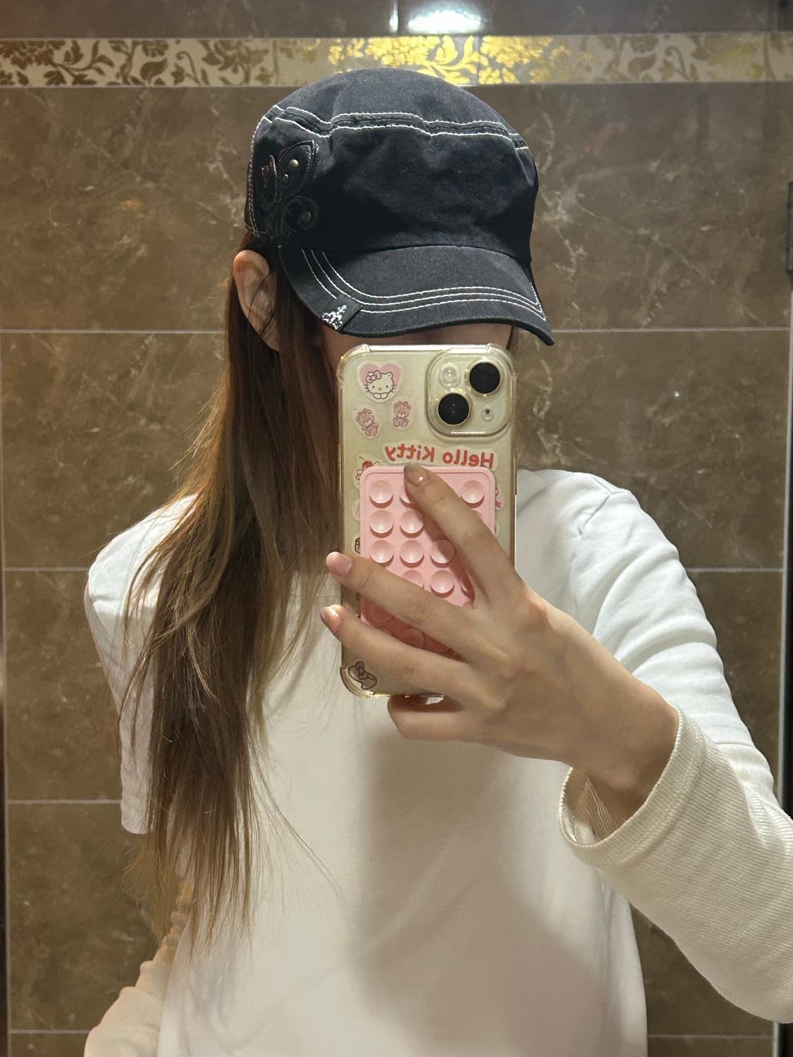 미치코 런던 빈티지 캡 헌팅캡 상품이미지2