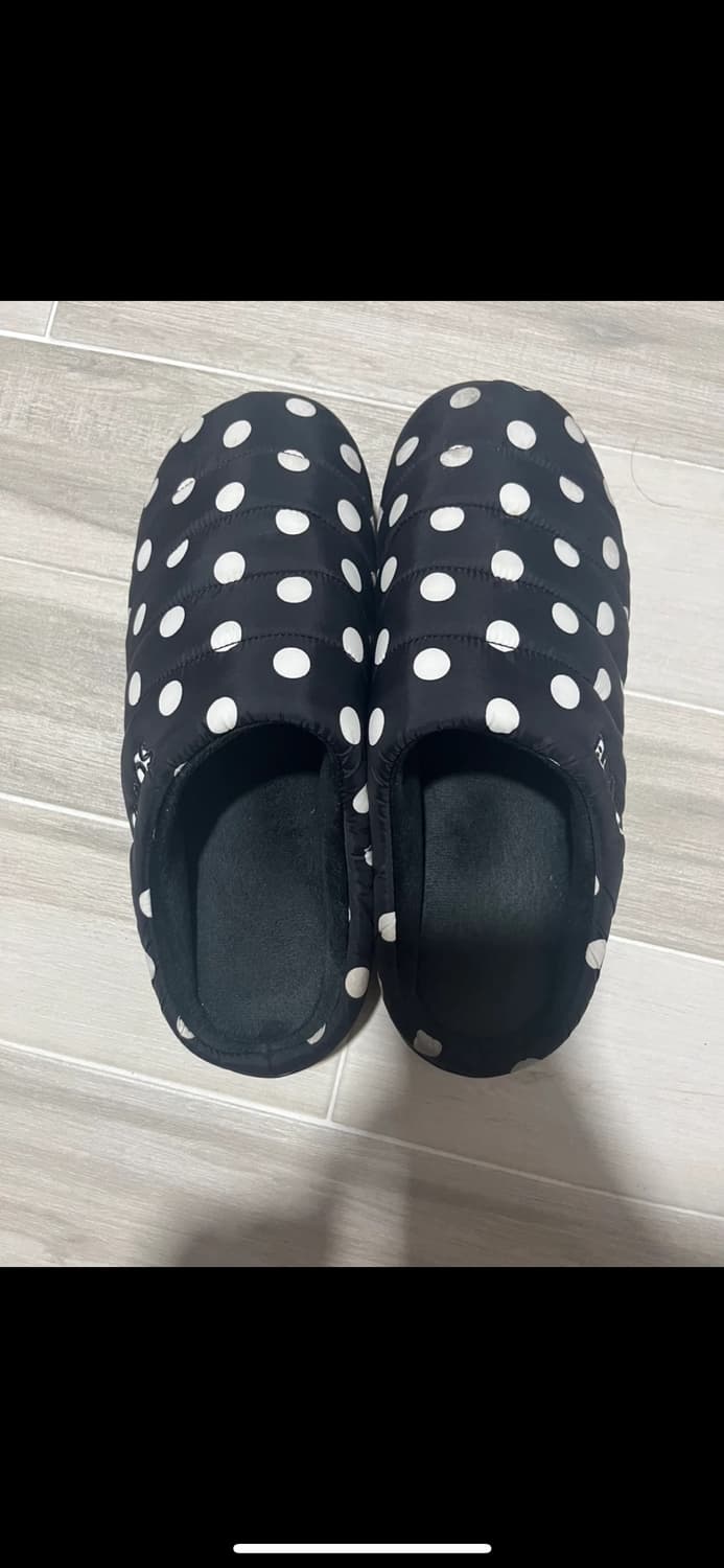 스부 도트슬리퍼 2사이즈 상품이미지1