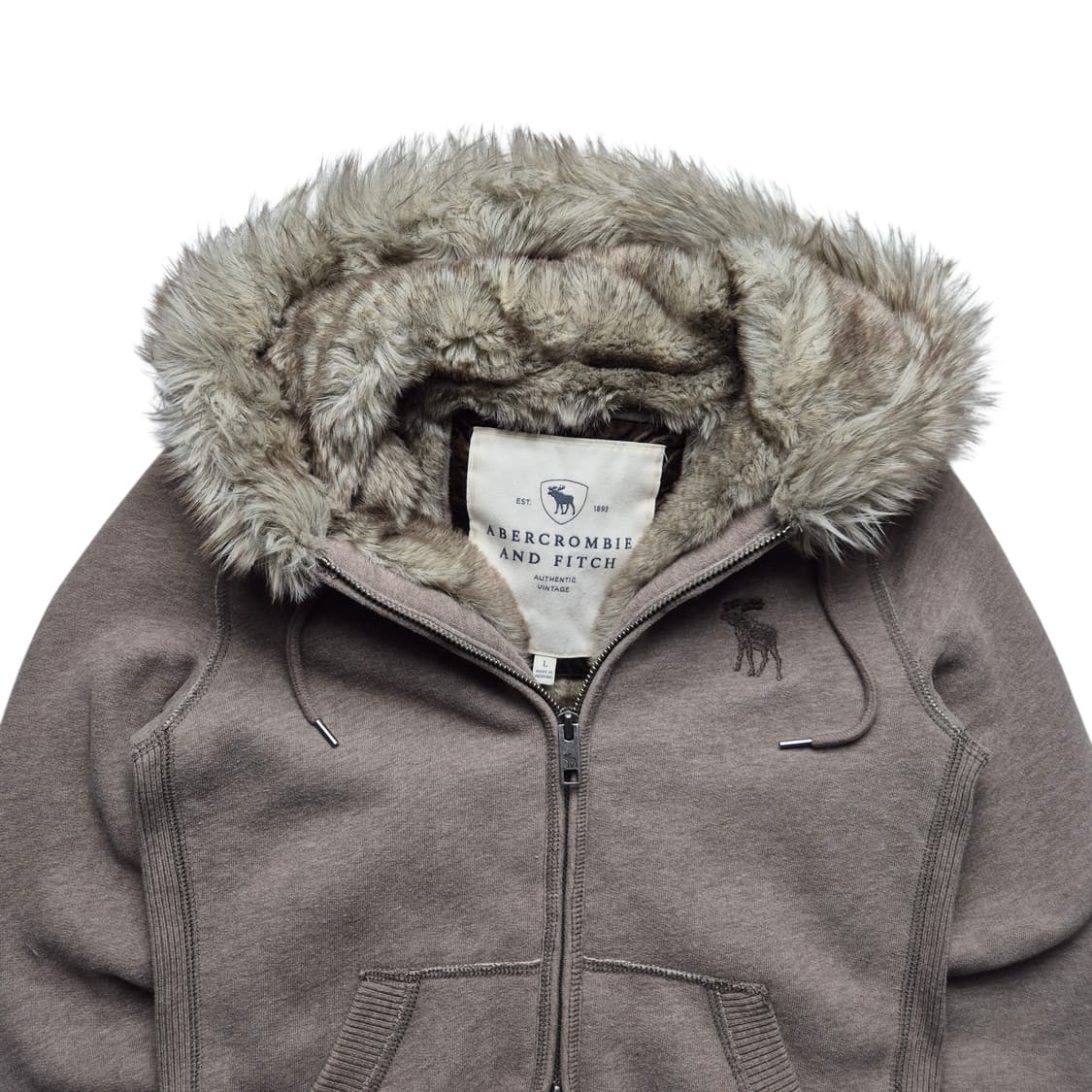 [L] 아베크롬비 울프죠 후드집업 상품이미지3