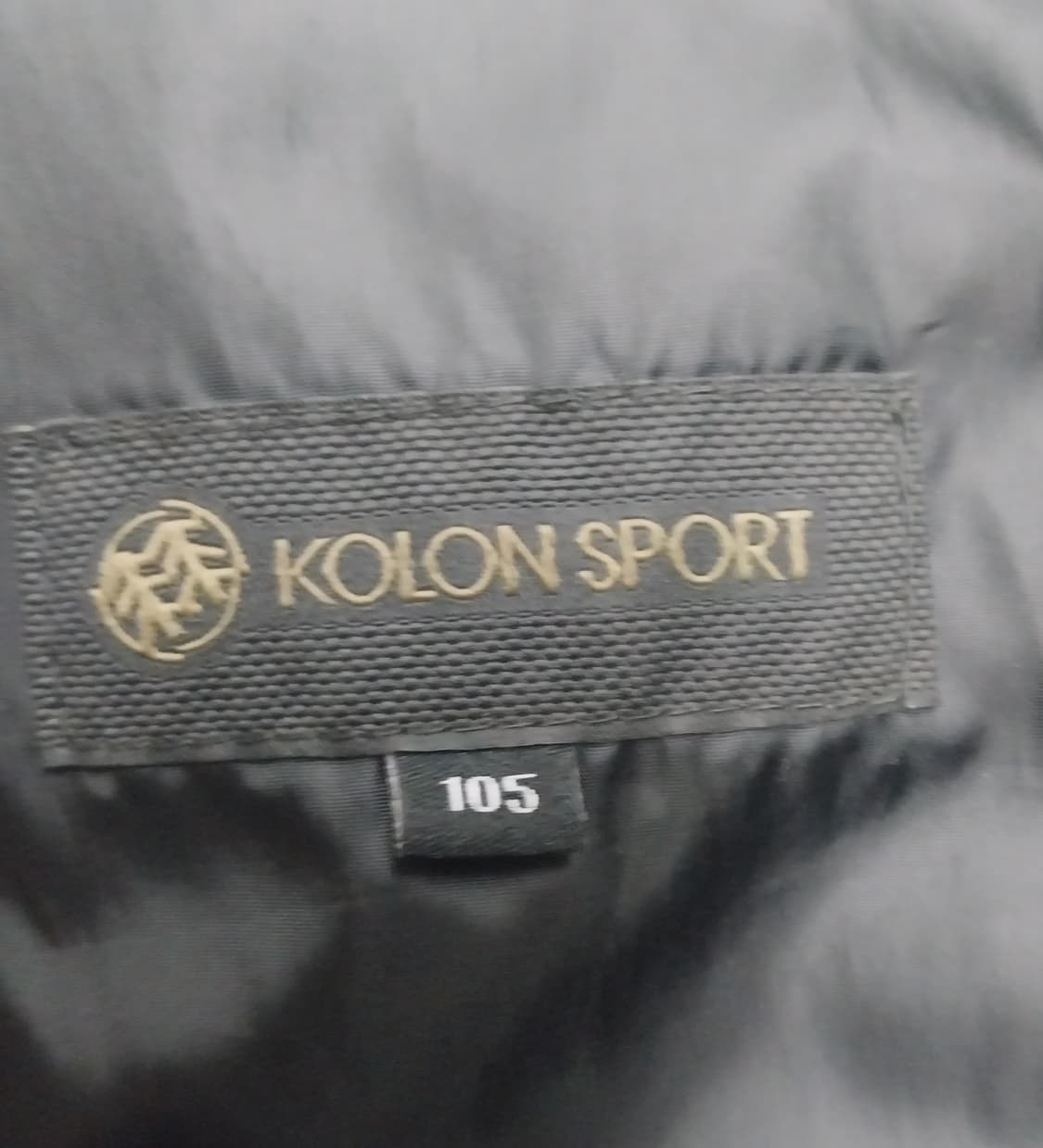 코오롱 스포츠 후드 롱패딩 105 상품이미지5