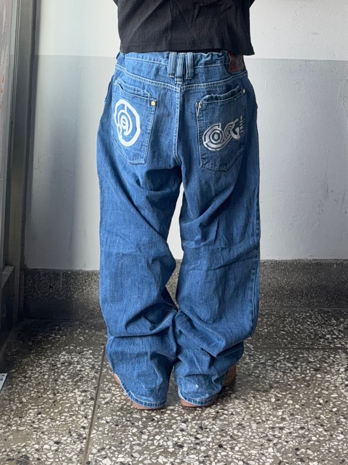 COOGI 자수 데님 팬츠 상품이미지1