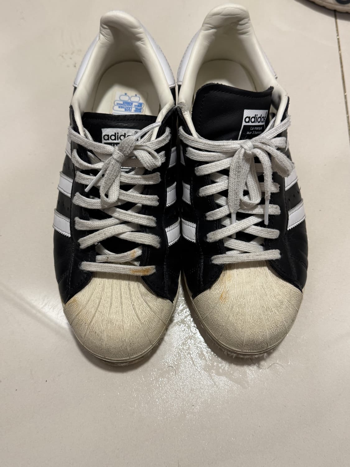 아디다스 슈퍼스타 82 코어 블랙 270 상품이미지1