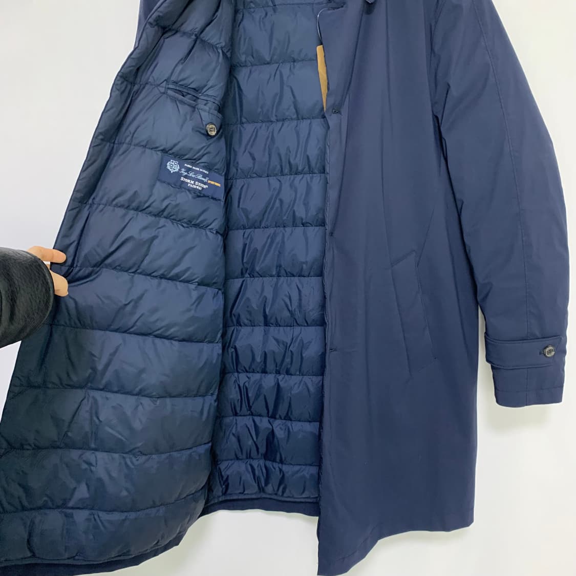 닥스 네이비 바람막이 코트 점퍼 빈티지 남녀공용 상품이미지5