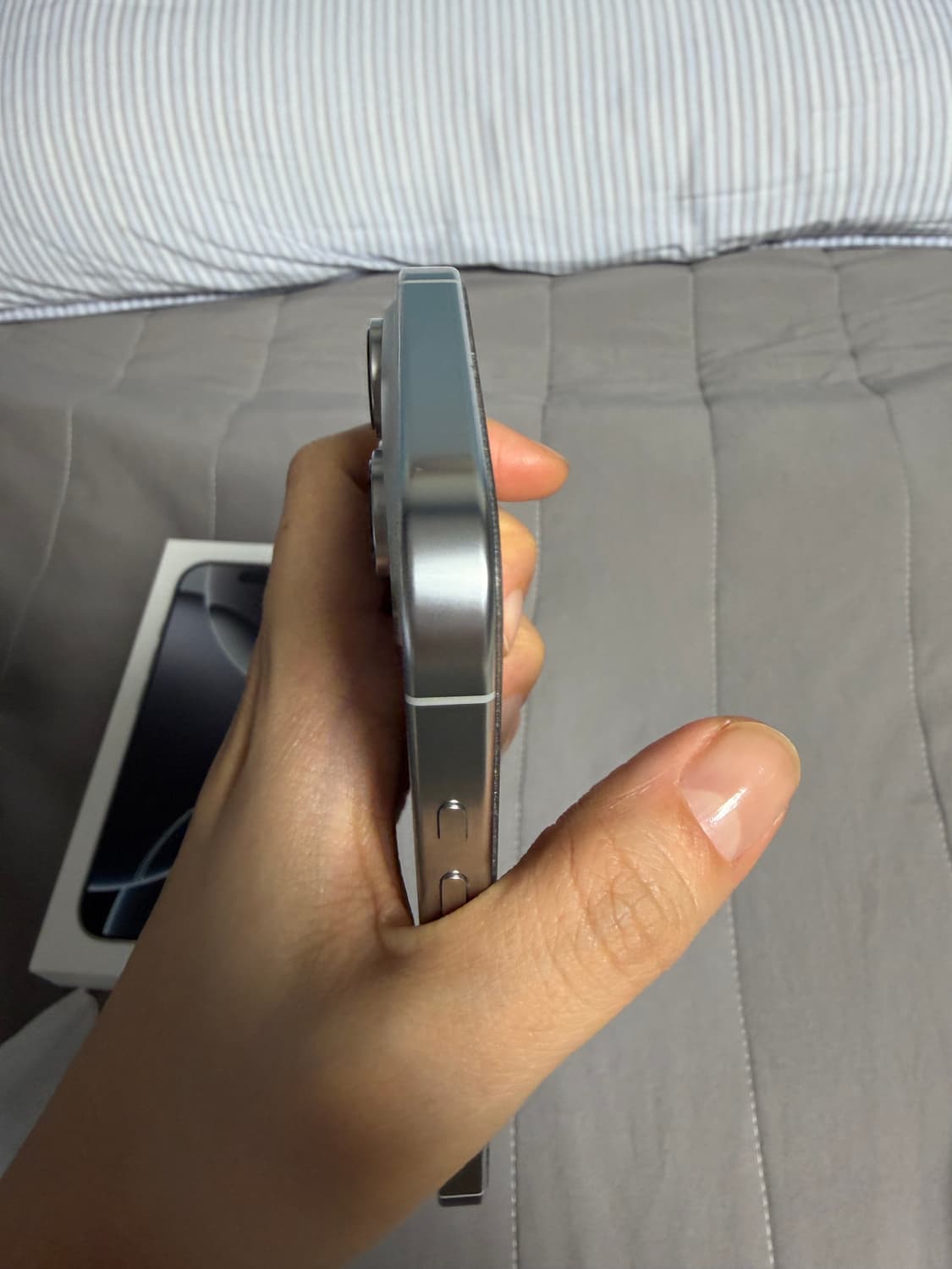 아이폰16pro 216GB 화이트 상태최상 상품이미지6