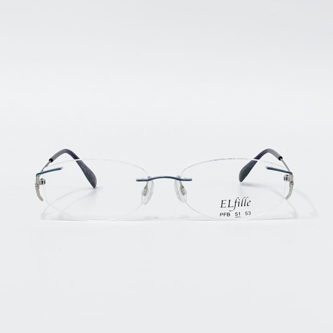 ELfille 블루 무테 데드스탁 빈티지안경 상품이미지1