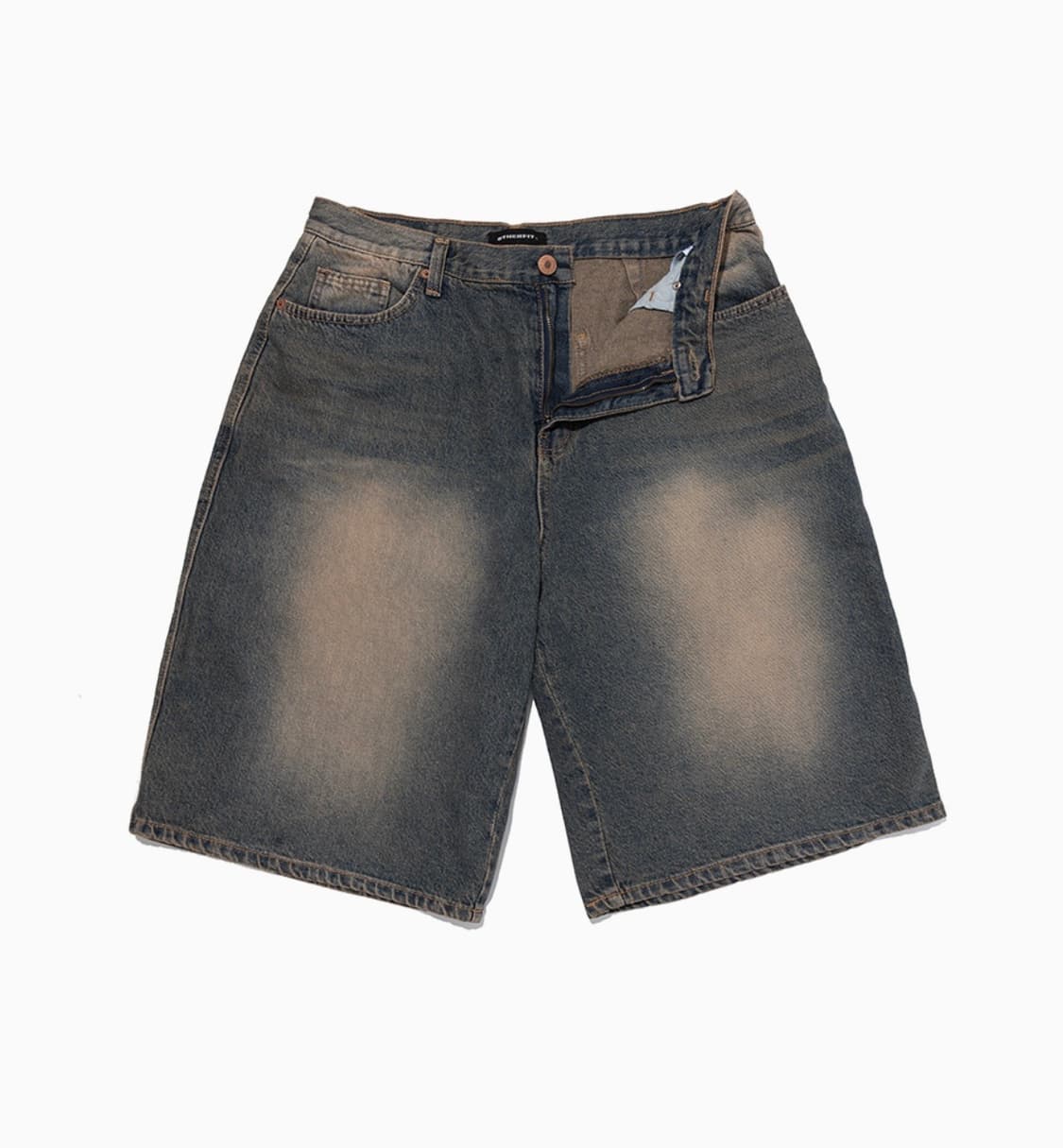 아더피츠 빈티지 버뮤다 데님 팬츠 상품이미지2