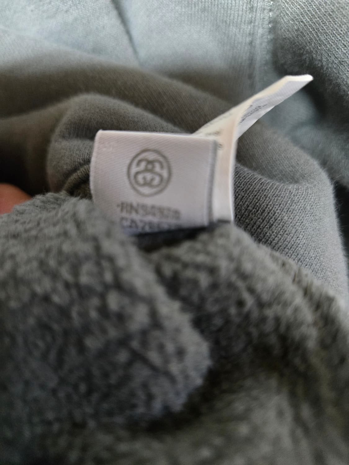 스투시 civil 크롭 기모 후드 XS 상품이미지8