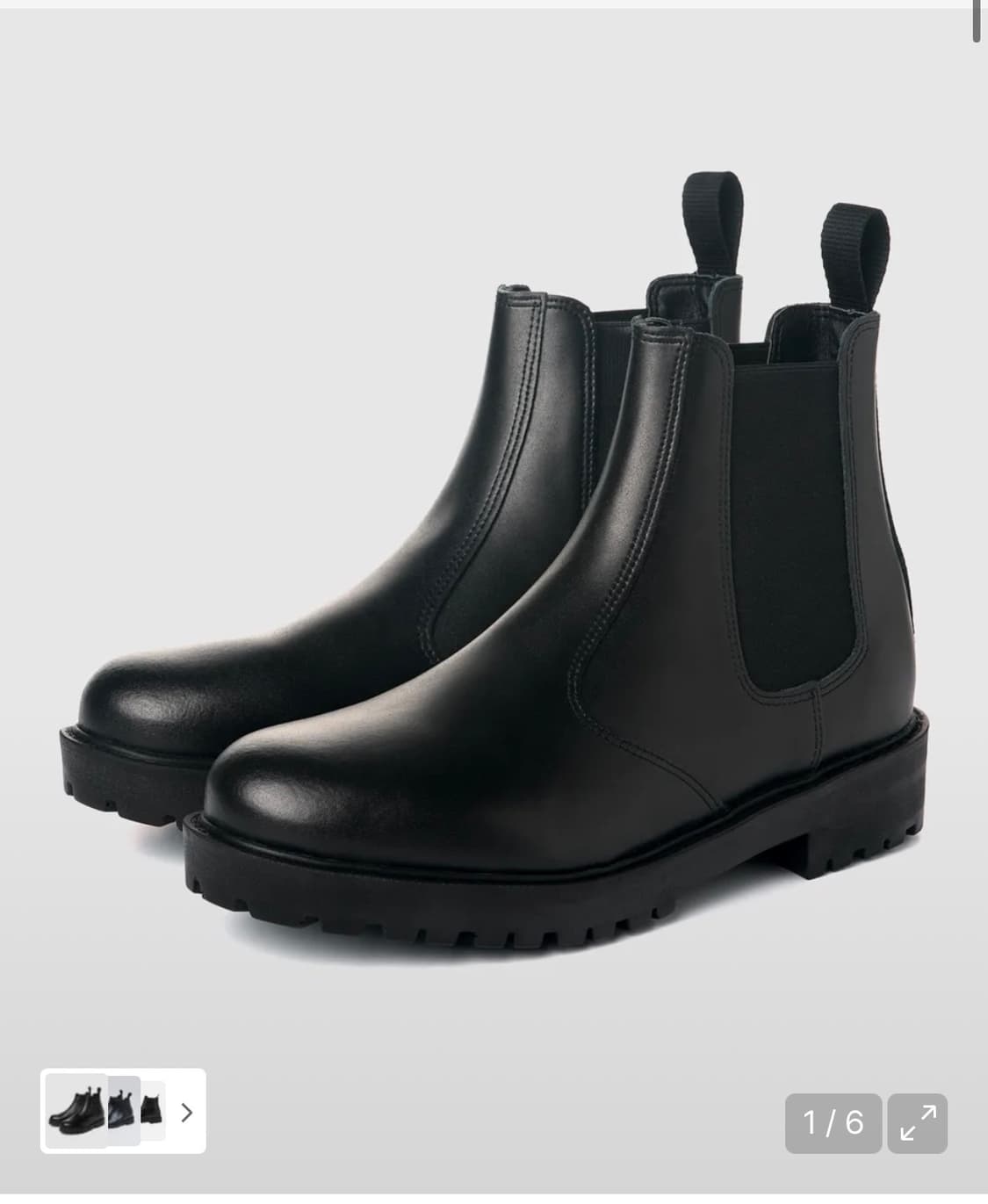 커스텀에이드 첼시부츠  소가죽 코만도 첼시부츠 닥터마틴 레드윙 상품이미지1