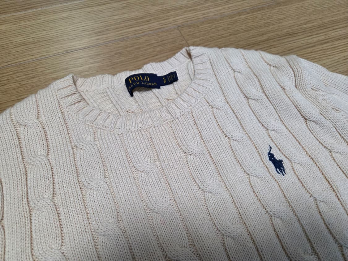 폴로 랄프로렌 포니 코튼 케이블 니트 상품이미지3