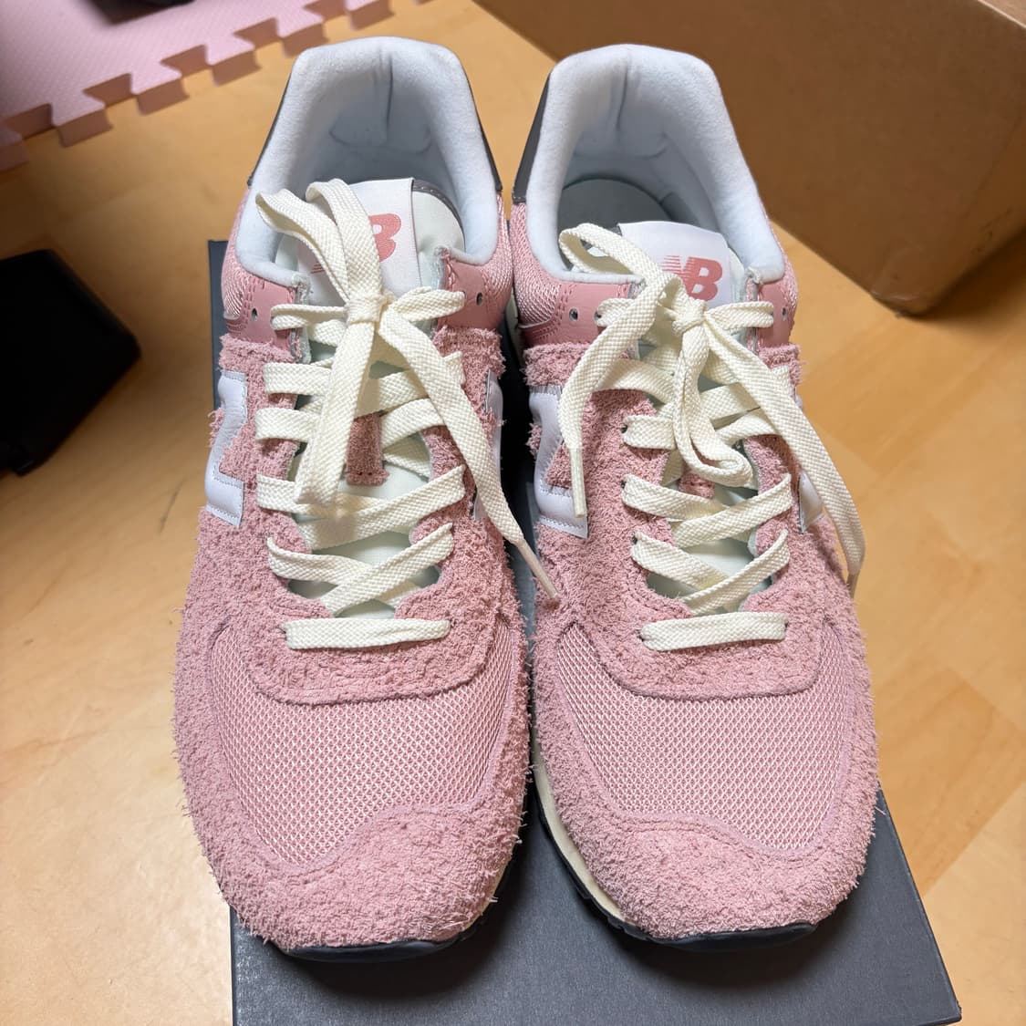 뉴발란스 574 헤리티지 멜로우 핑크 U574HSA 275사이즈 상품이미지2