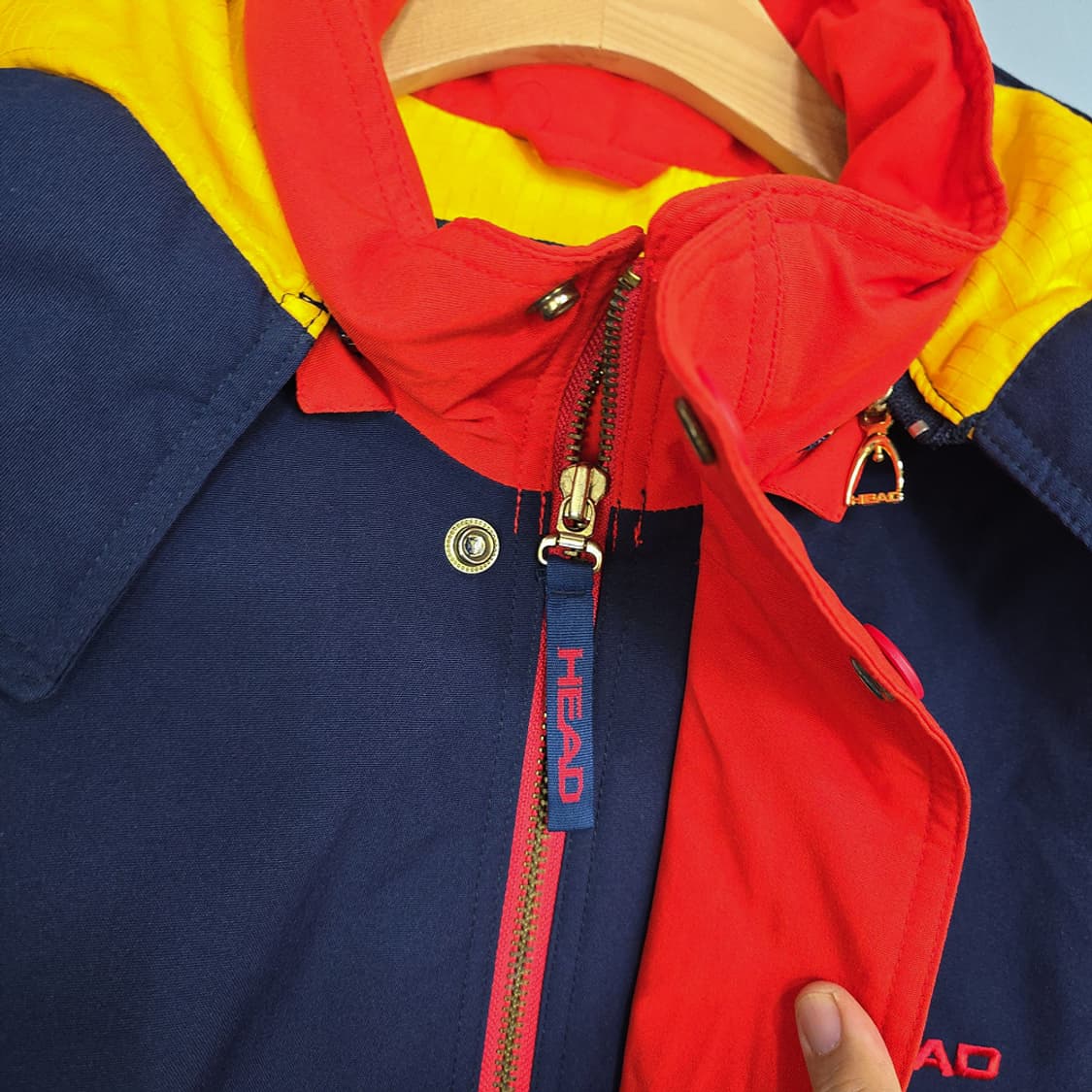 헤드(HEAD) 빈티지 레트로 스키점퍼 다운 패딩 100 상품이미지5