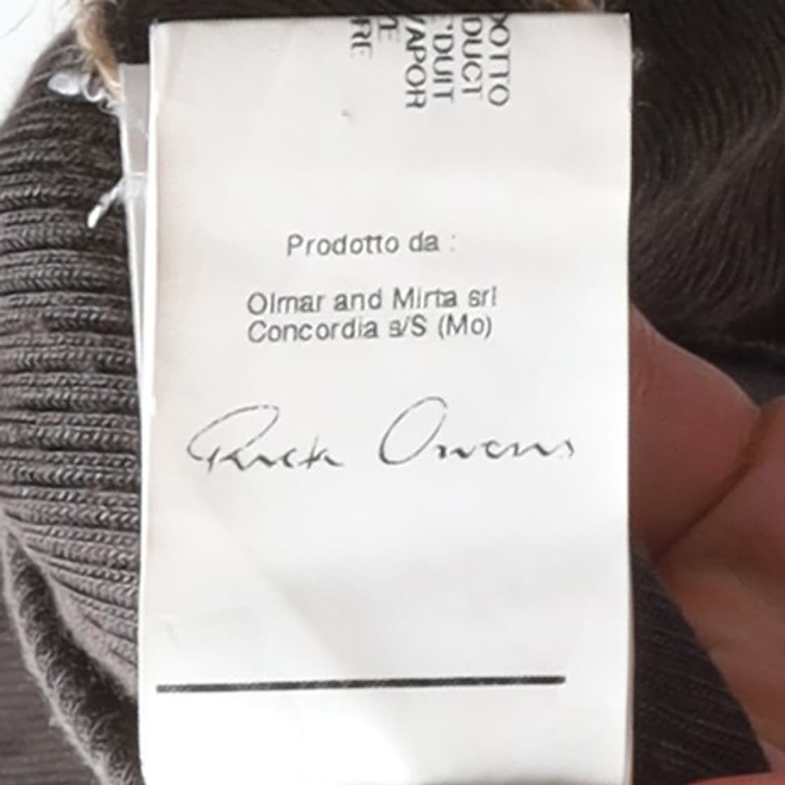 릭 오웬스 Rick Owens Hooded Long Sleeve 

 상품이미지8