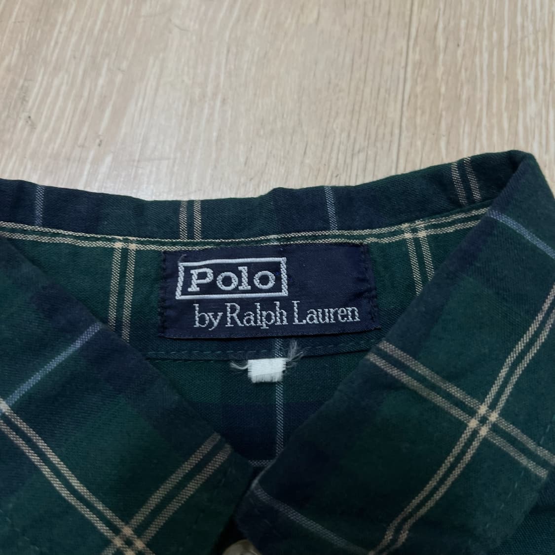 폴로 랄프로렌 버튼다운 체크셔츠 L/100  상품이미지4