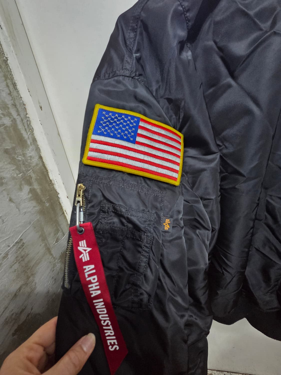 알파인더스트리 항공점퍼 상품이미지3