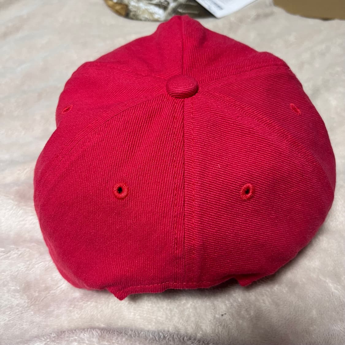 fetch 선플라워 5패널 캡 레드 상품이미지3