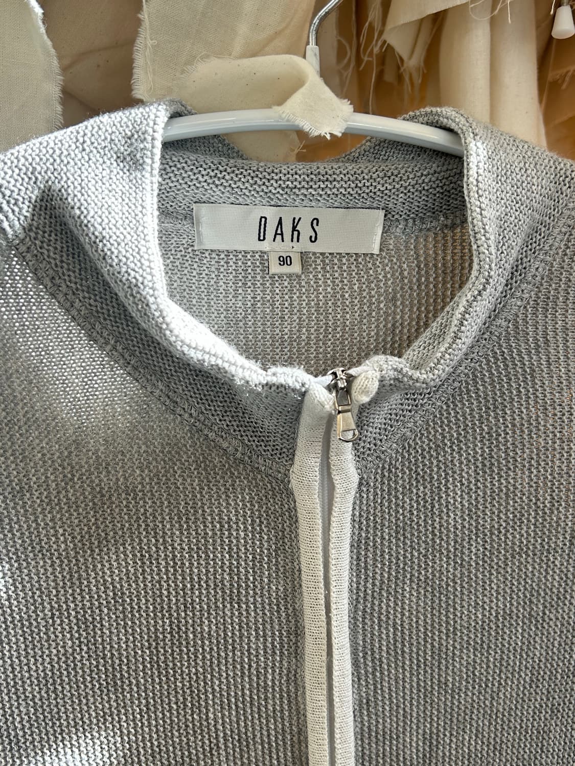 DAKS 니트집업 상품이미지3