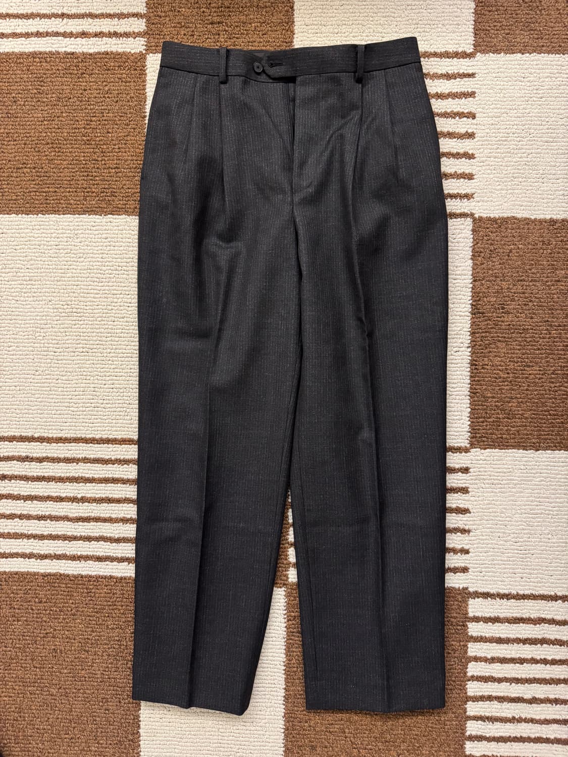 오라리 auralee 22aw 블루페이스 울 도비 스트라이프 셋업 상품이미지7