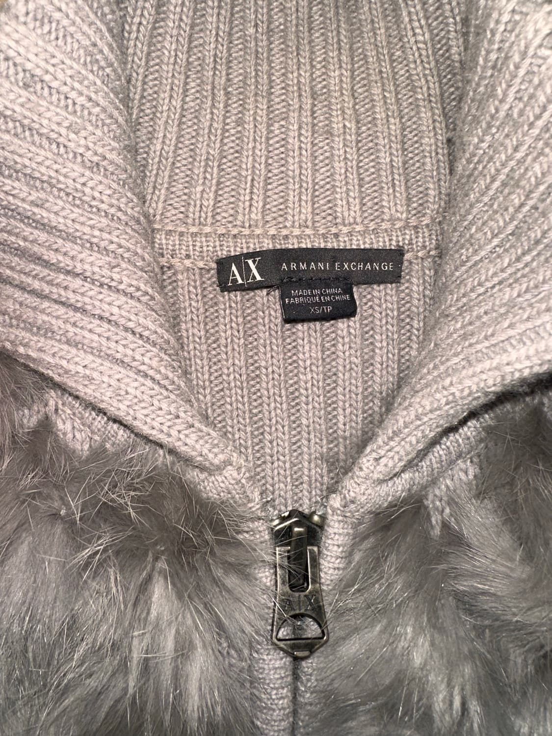 아르마니 익스체인지 퍼 트리밍 집업 세트 상품이미지4