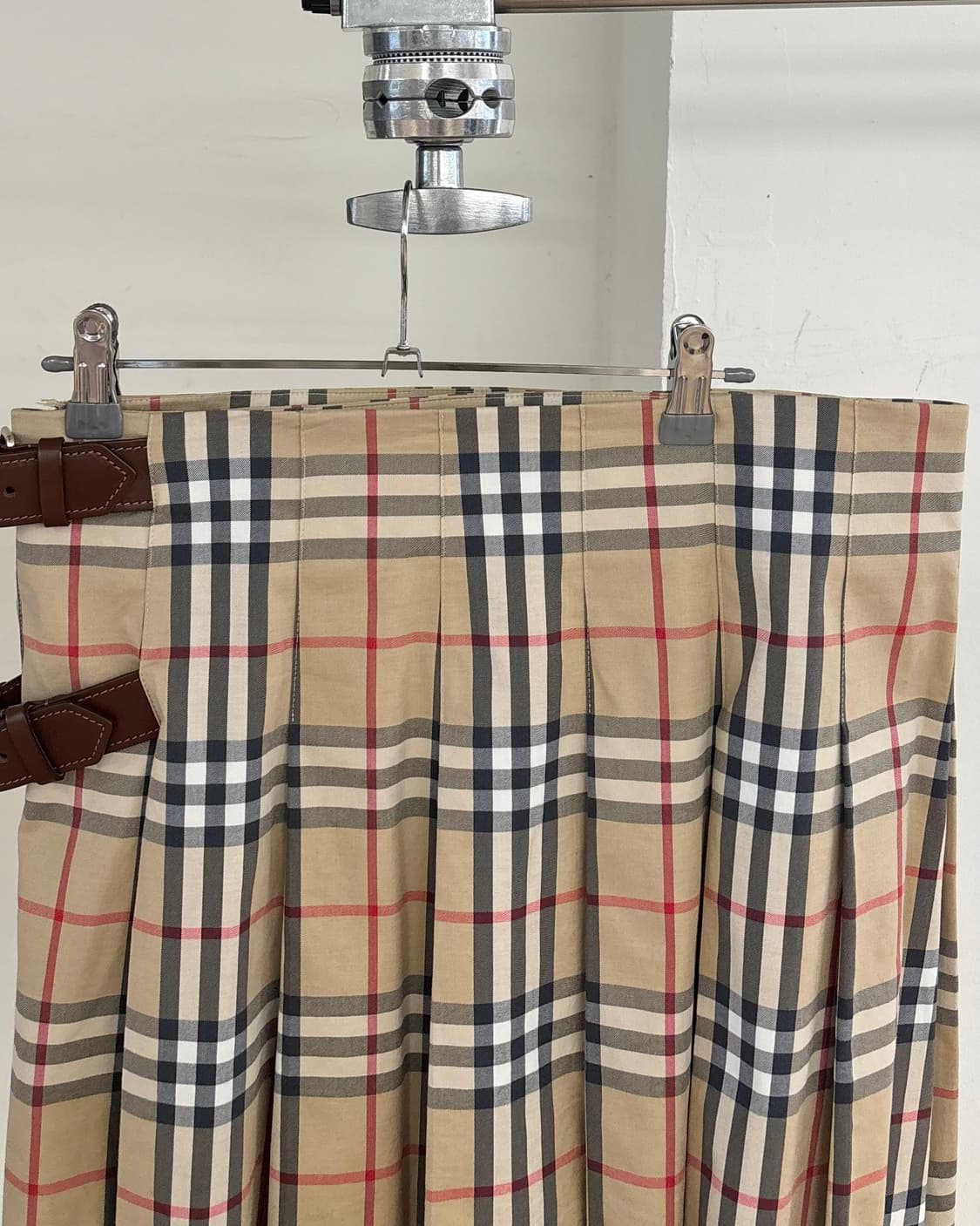 버버리 플리츠 미니 킬트 스커트 상품이미지2