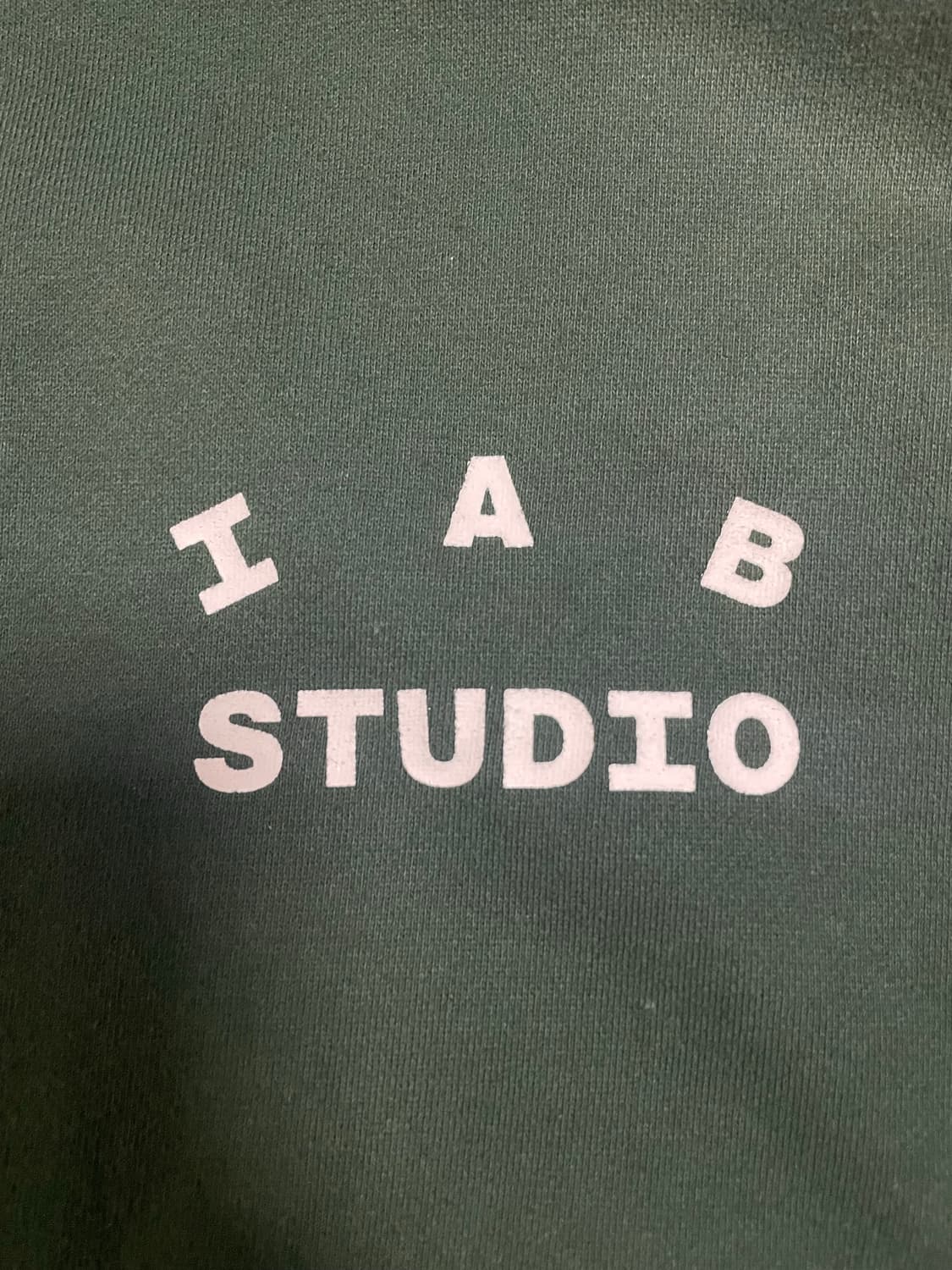 아이앱 스튜디오 딥 그린 후드티 XL 상품이미지3