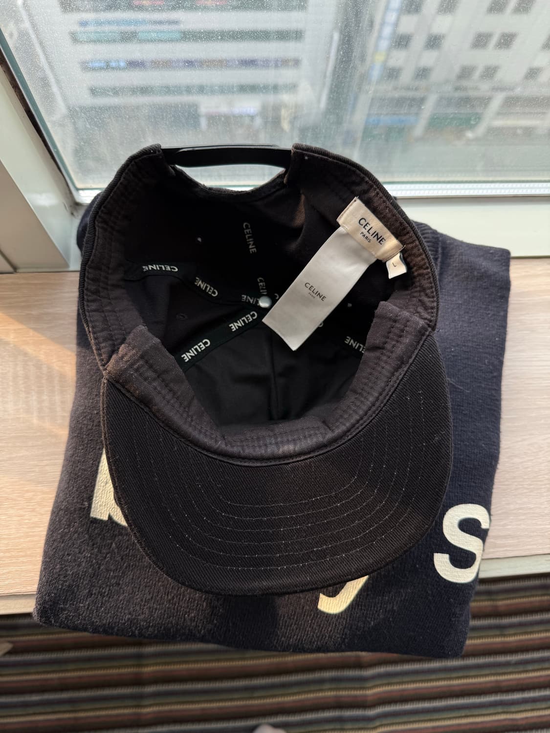 셀린느 c로고 코튼캡 상품이미지2