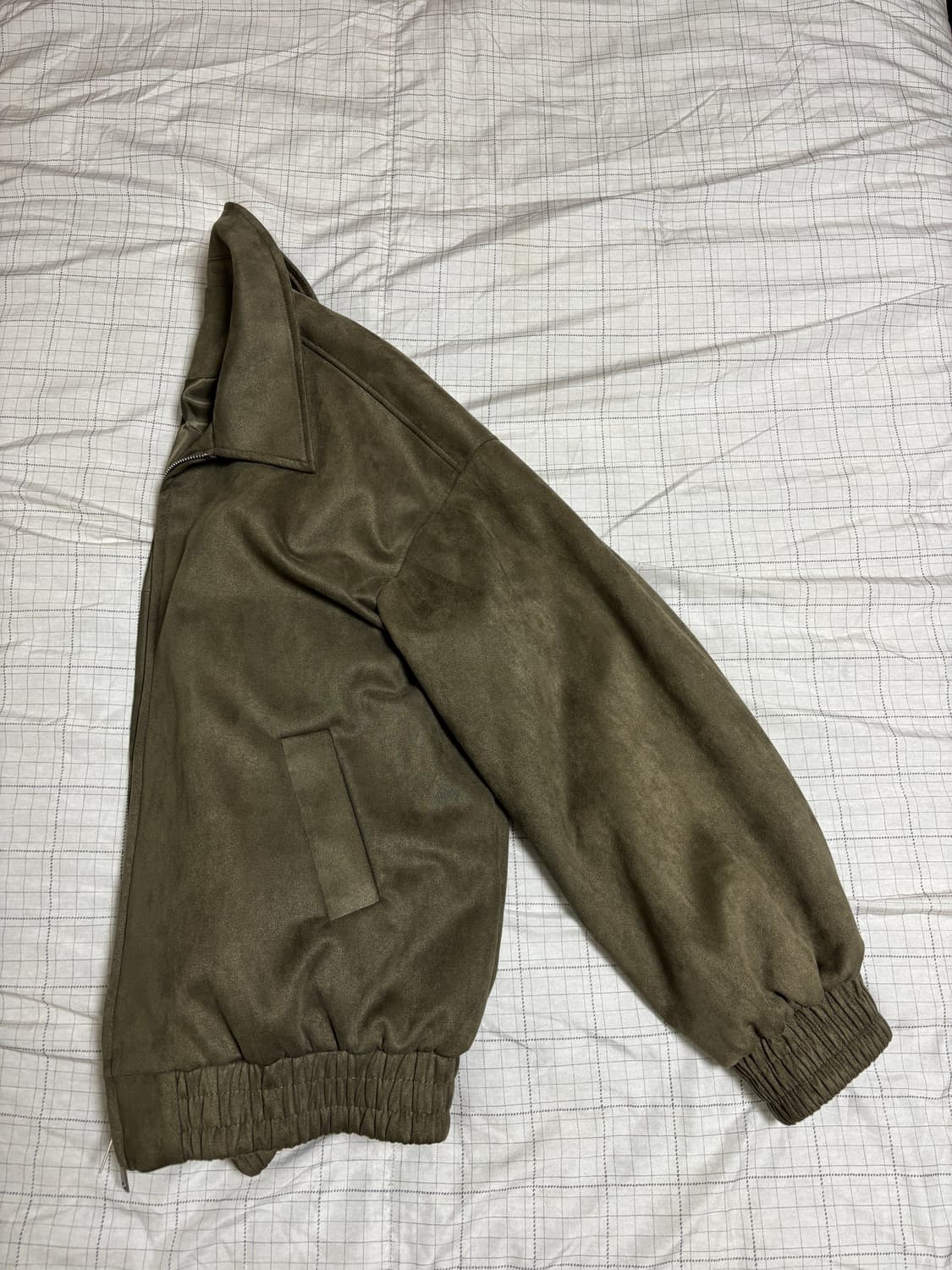 standard error 스웨이드 블루종 자켓 상품이미지2