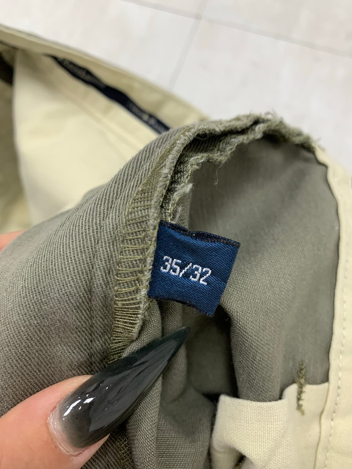 폴로 랄프로렌 그레이 코튼 팬츠 #344 상품이미지5