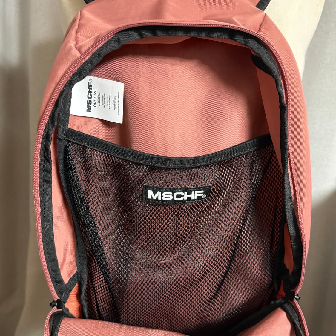 [희귀템] 미스치프 롬버스 백팩 오렌지 상품이미지8