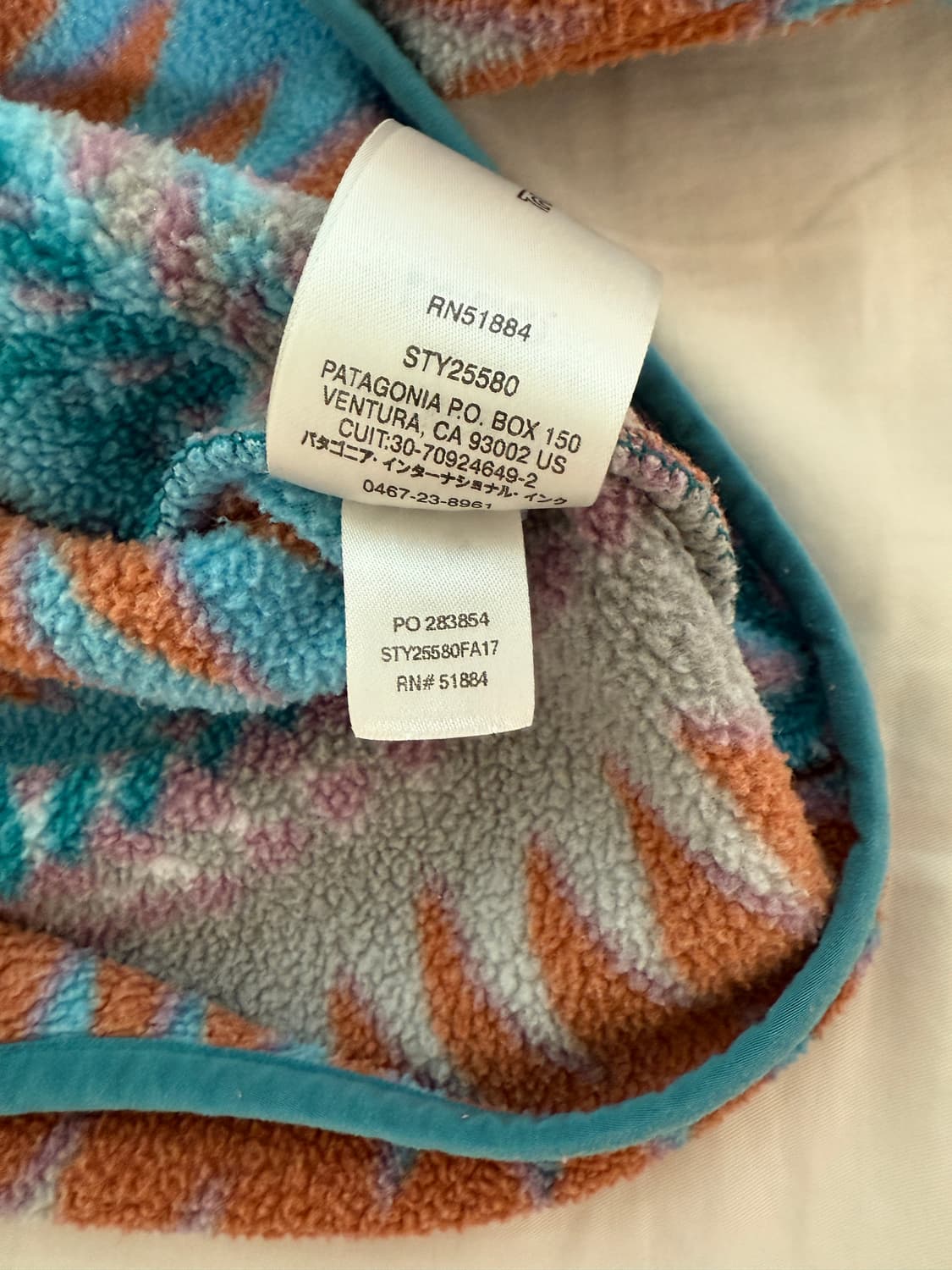 17FW 파타고니아 신칠라 스냅-T 아즈텍 패턴 상품이미지6