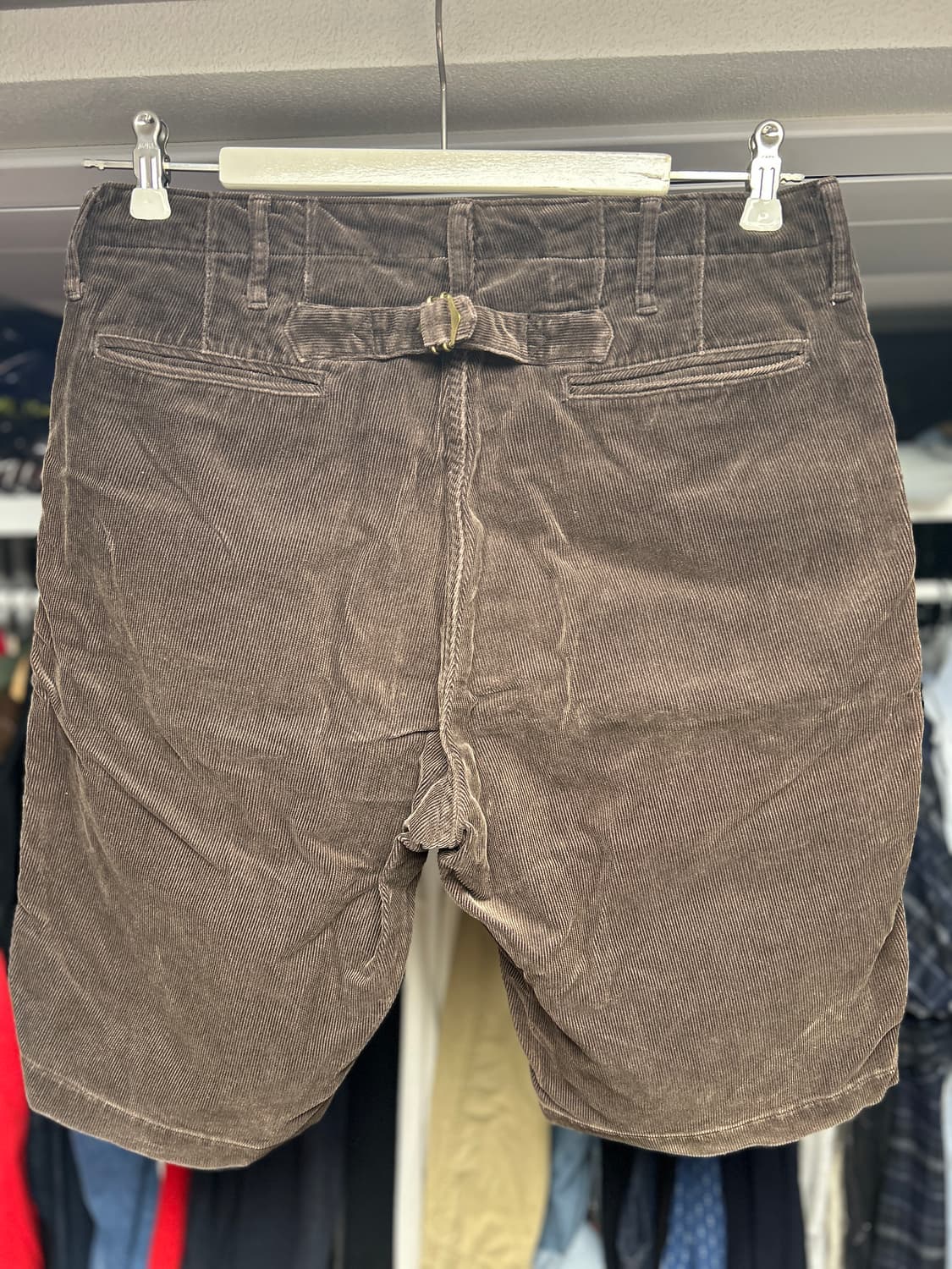 VISVIM 비즈빔 브라운 코듀로이 반바지 2 상품이미지3