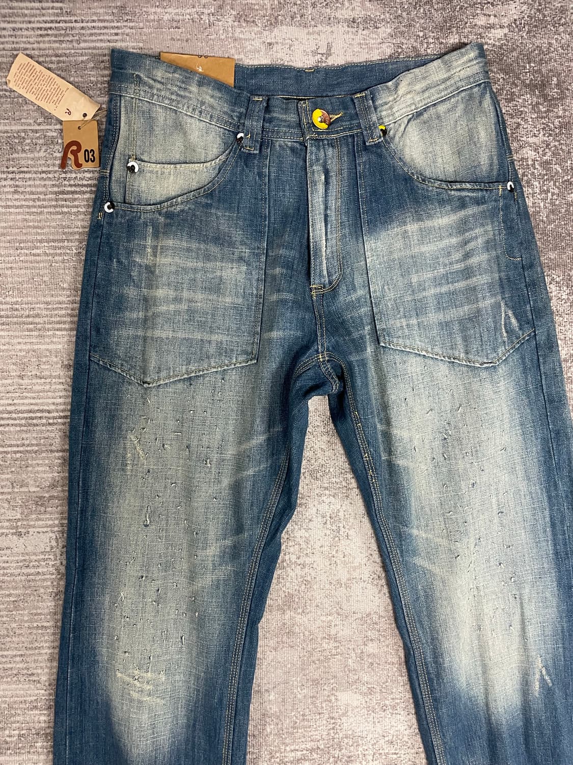 90s REPLAY 빈티지에이징 데님 상품이미지2