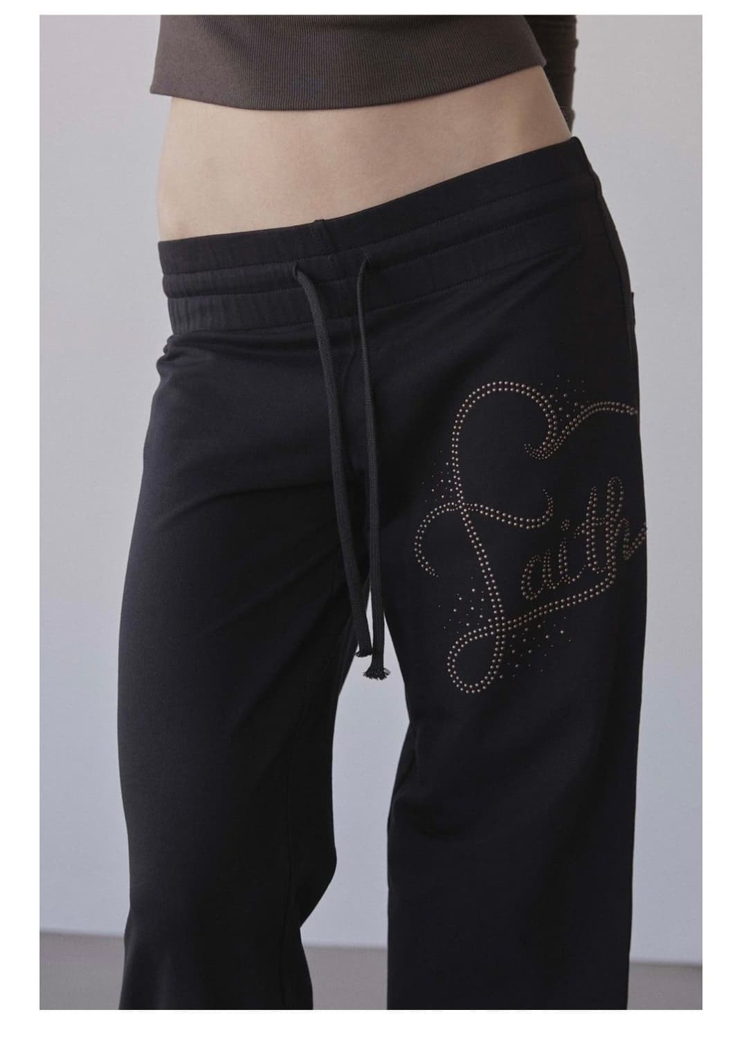 스컬프터 Faith Cotton Track Pants Black 상품이미지5