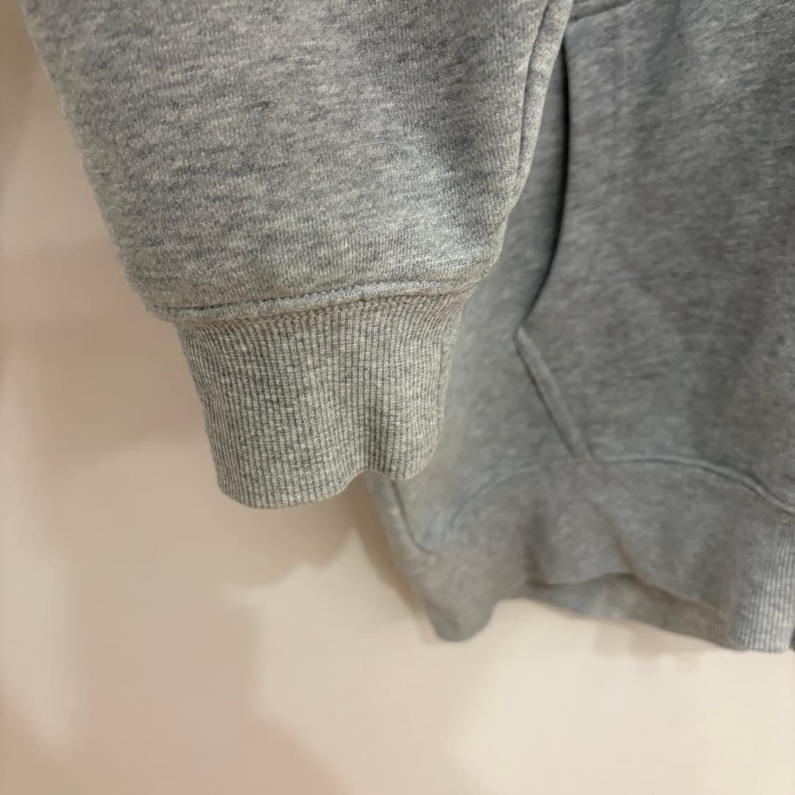 Lee 리 기모 후드집업 그레이 L 상품이미지2