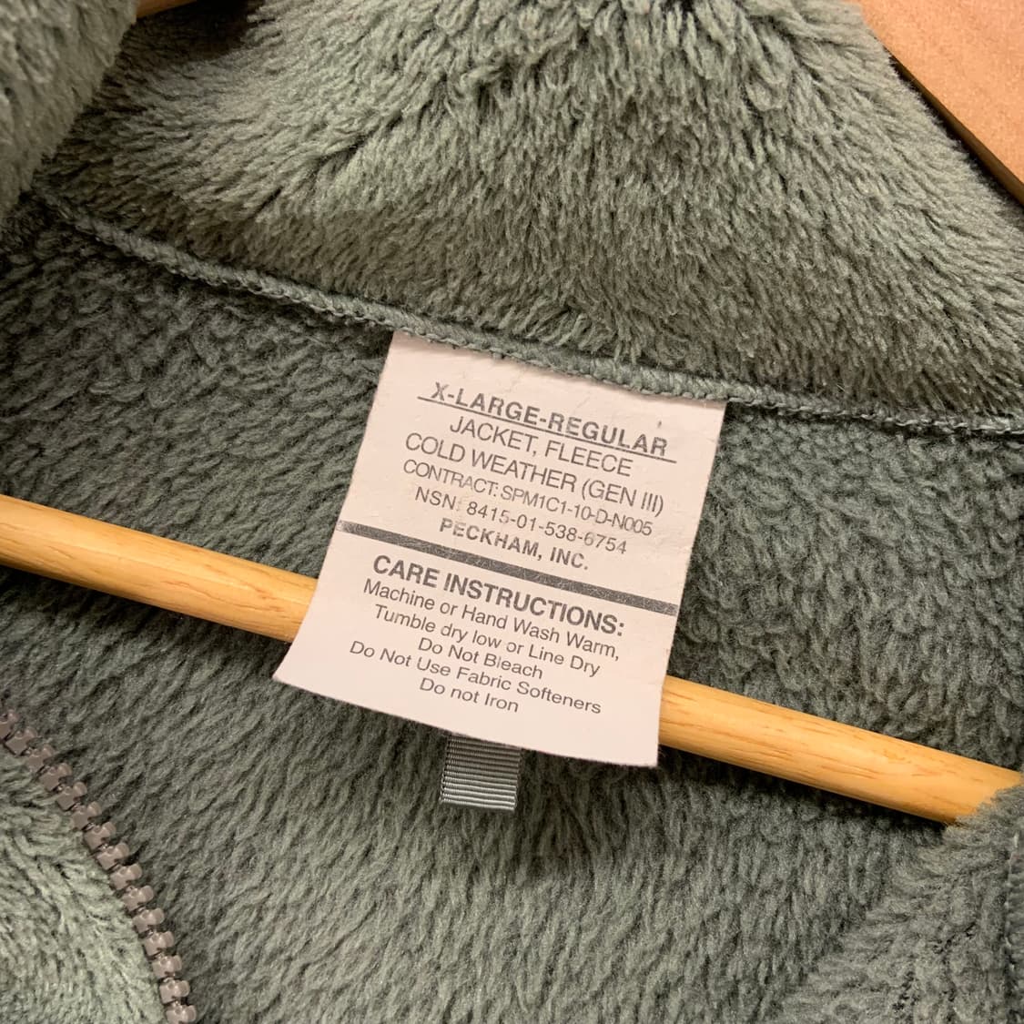 미군 폴라텍 플리스 젠3 XL-R 상품이미지5