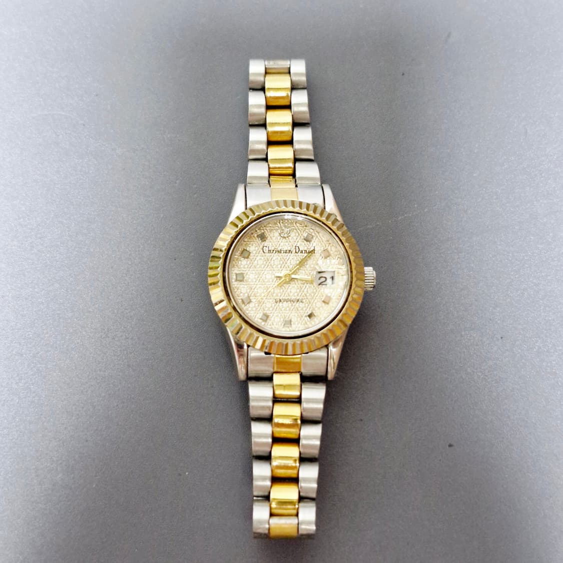 크리스찬 다니엘 여성용 콤비 시계 상품이미지6