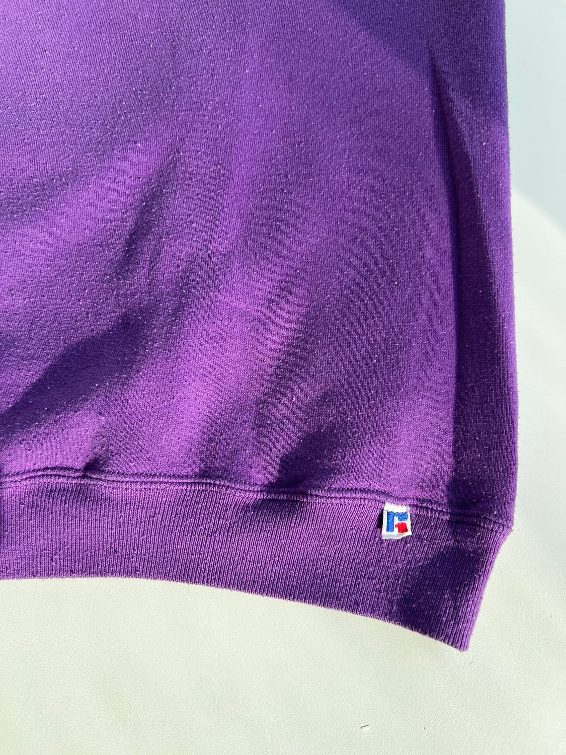 90's 러셀 애슬레틱 빈티지 블링크 스웻셔츠 L 퍼플 보라색 상품이미지6