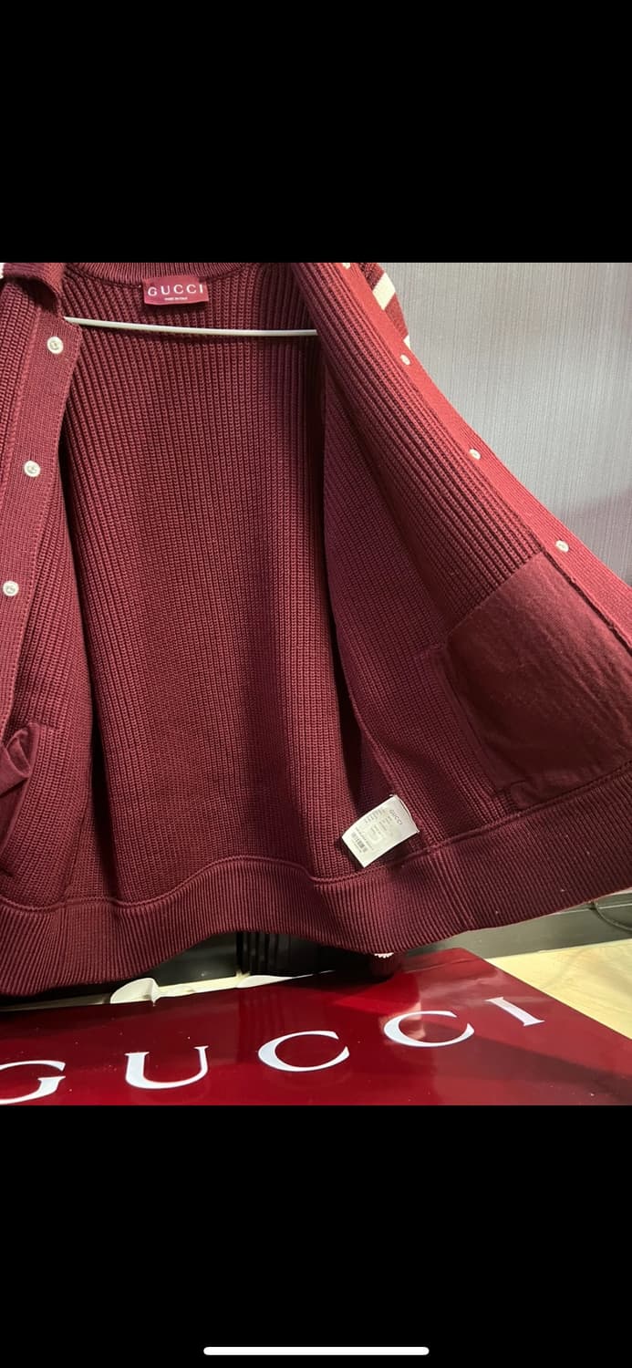 GUCCI 25SS 구찌 로고 울 가디건 신상 상품이미지6