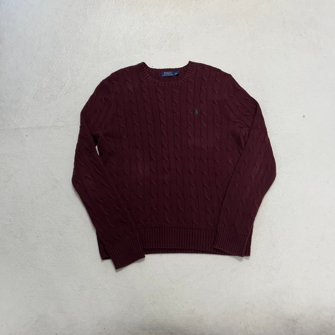Polo Red Brown Cable Knit 상품이미지4