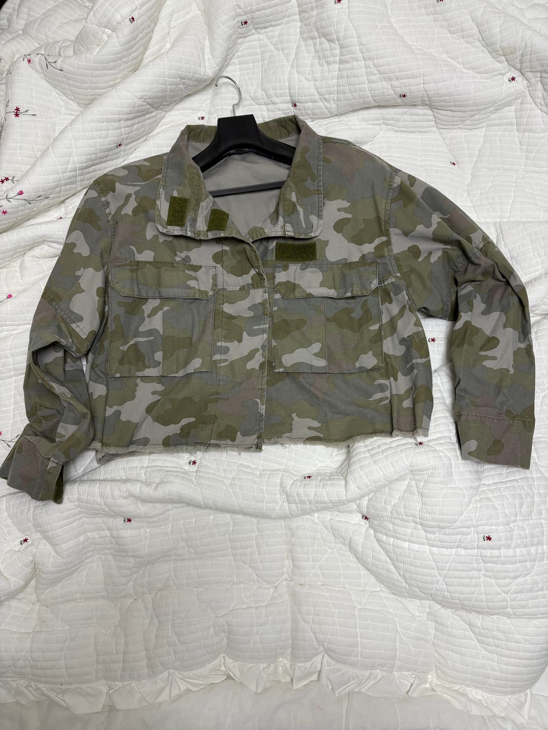 자라 카모플라쥬 야상 자켓 밀리터리 L 상품이미지1