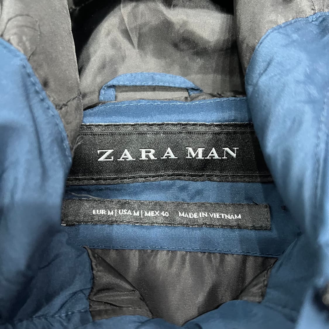 M) ZARA 자라 아노락 점퍼 자켓 바람막이 점퍼 방풍자켓 상품이미지4