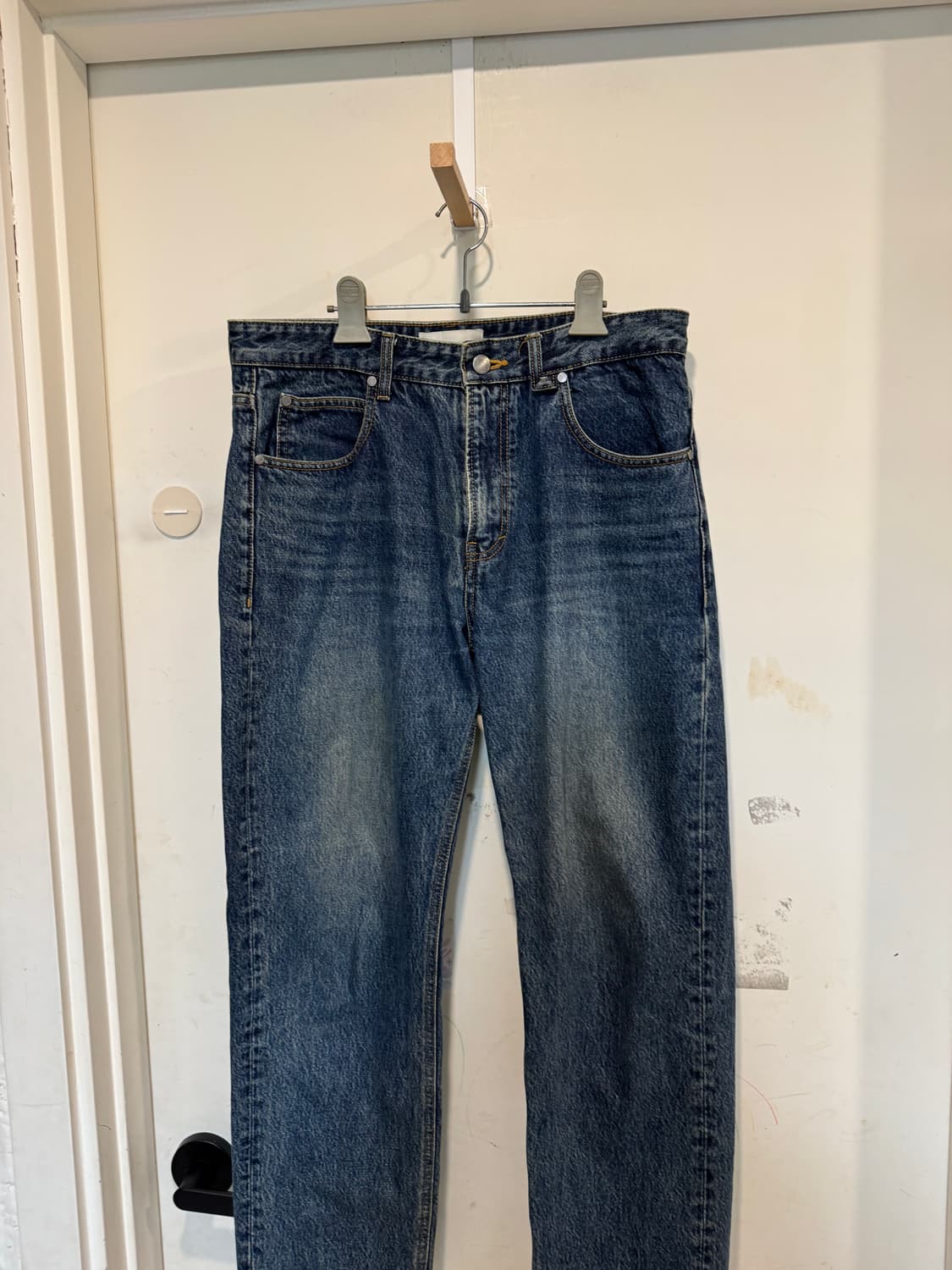 포트너스 테일러드 테이퍼드 d블루 진  상품이미지3