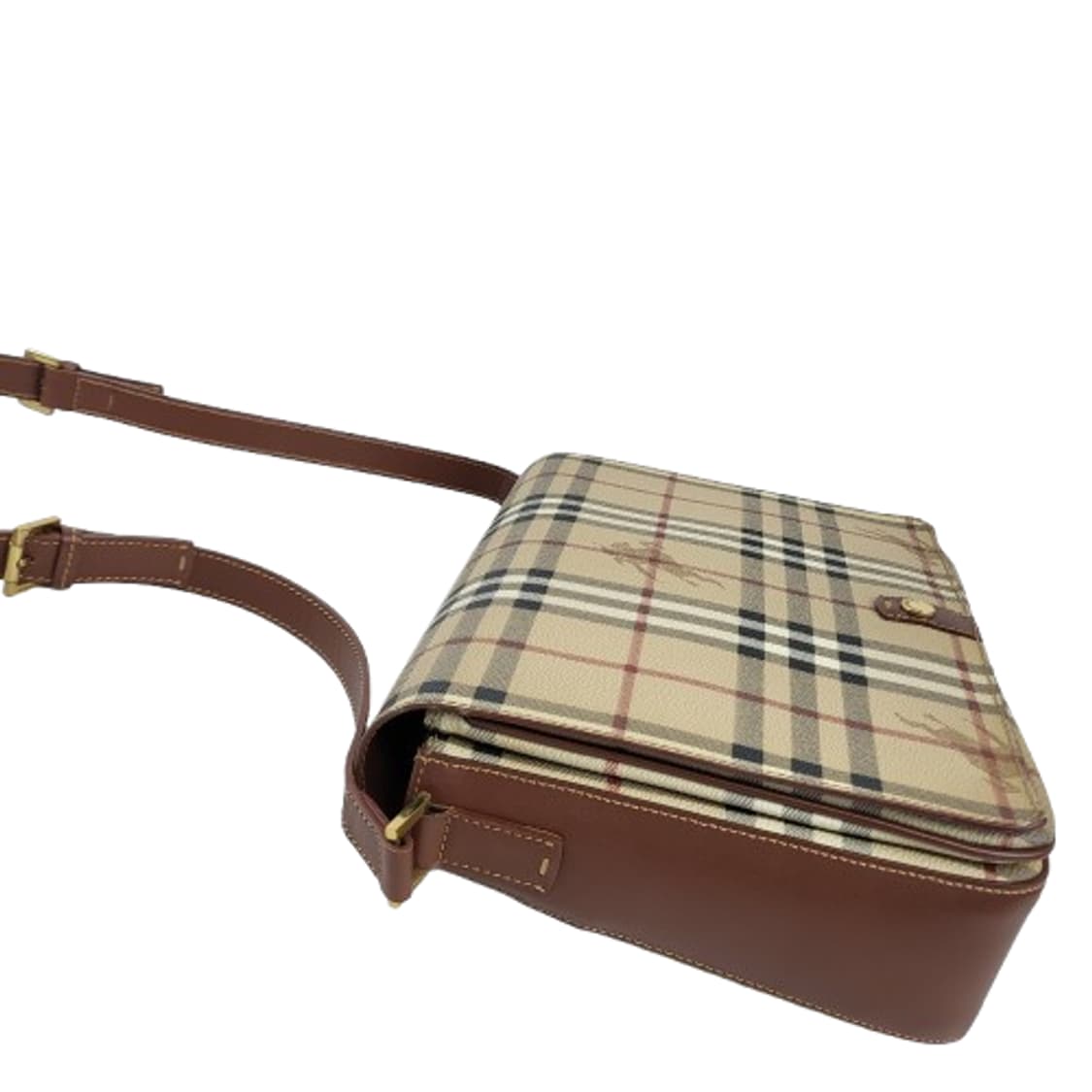 정품 버버리 헤이마켓체크 플랩 숄더/크로스백 상품이미지6