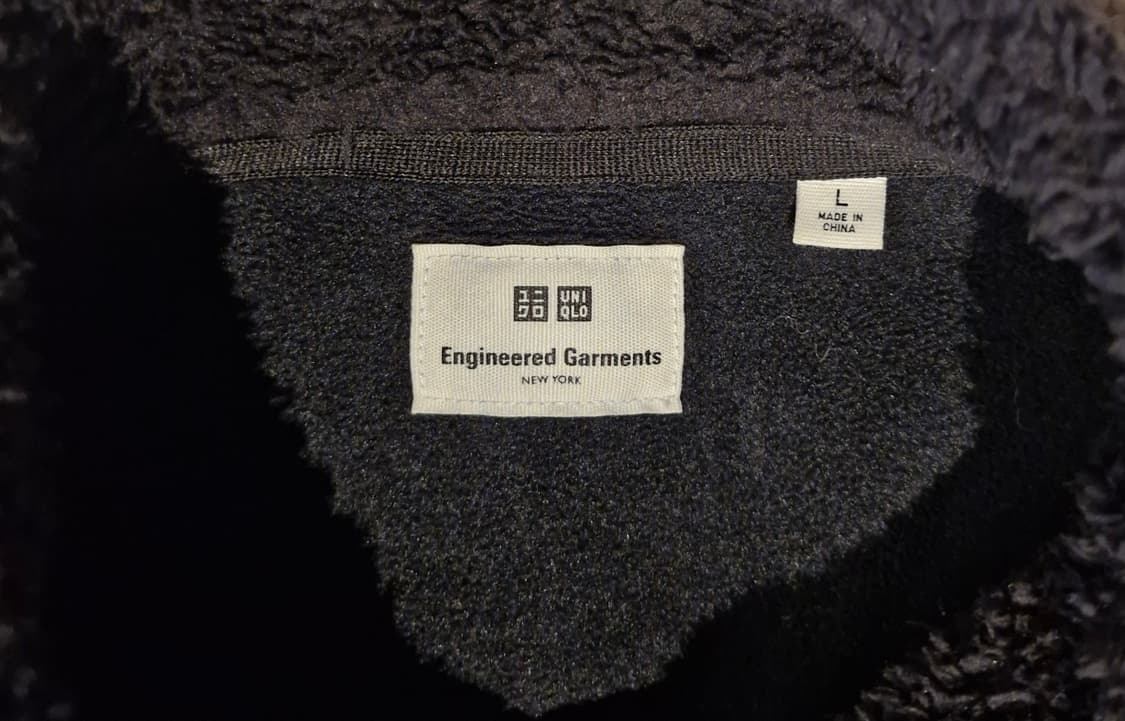 유니클로 X 엔지니어드 가먼츠 후리스 자켓 L 상품이미지3