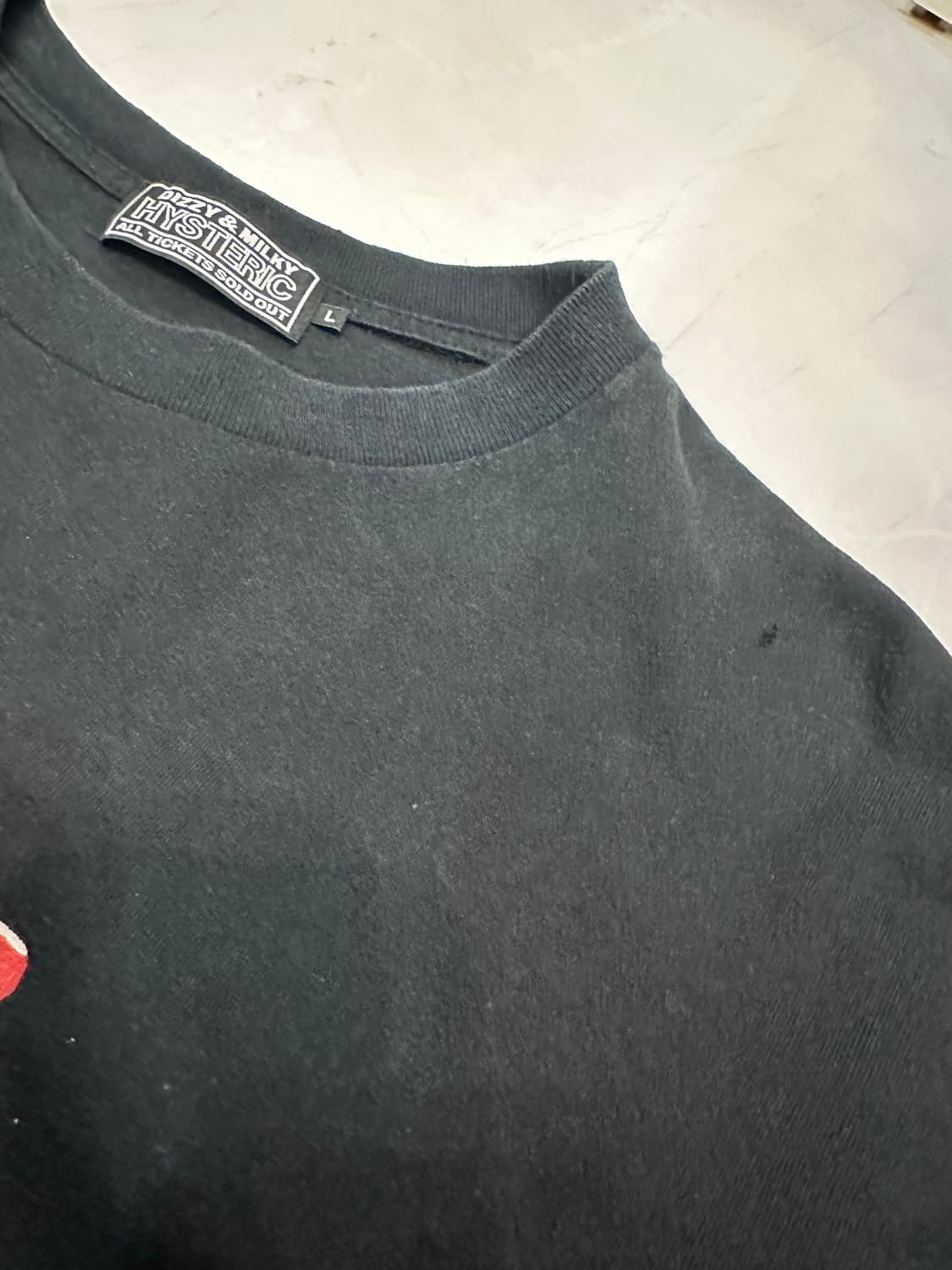 [L]히스테릭글래머 그래픽 롱슬리브 티셔츠 상품이미지5